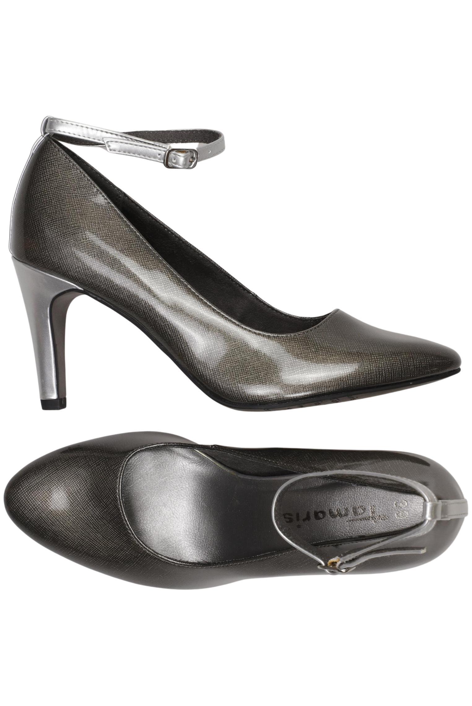 

Tamaris Damen Pumps, silber, Gr. 39
