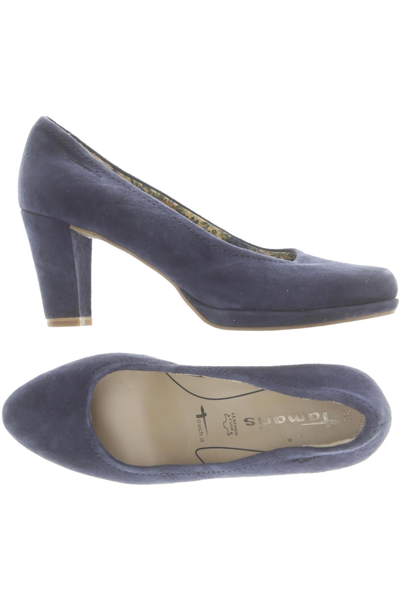 

Tamaris Damen Pumps, blau, Gr. 38