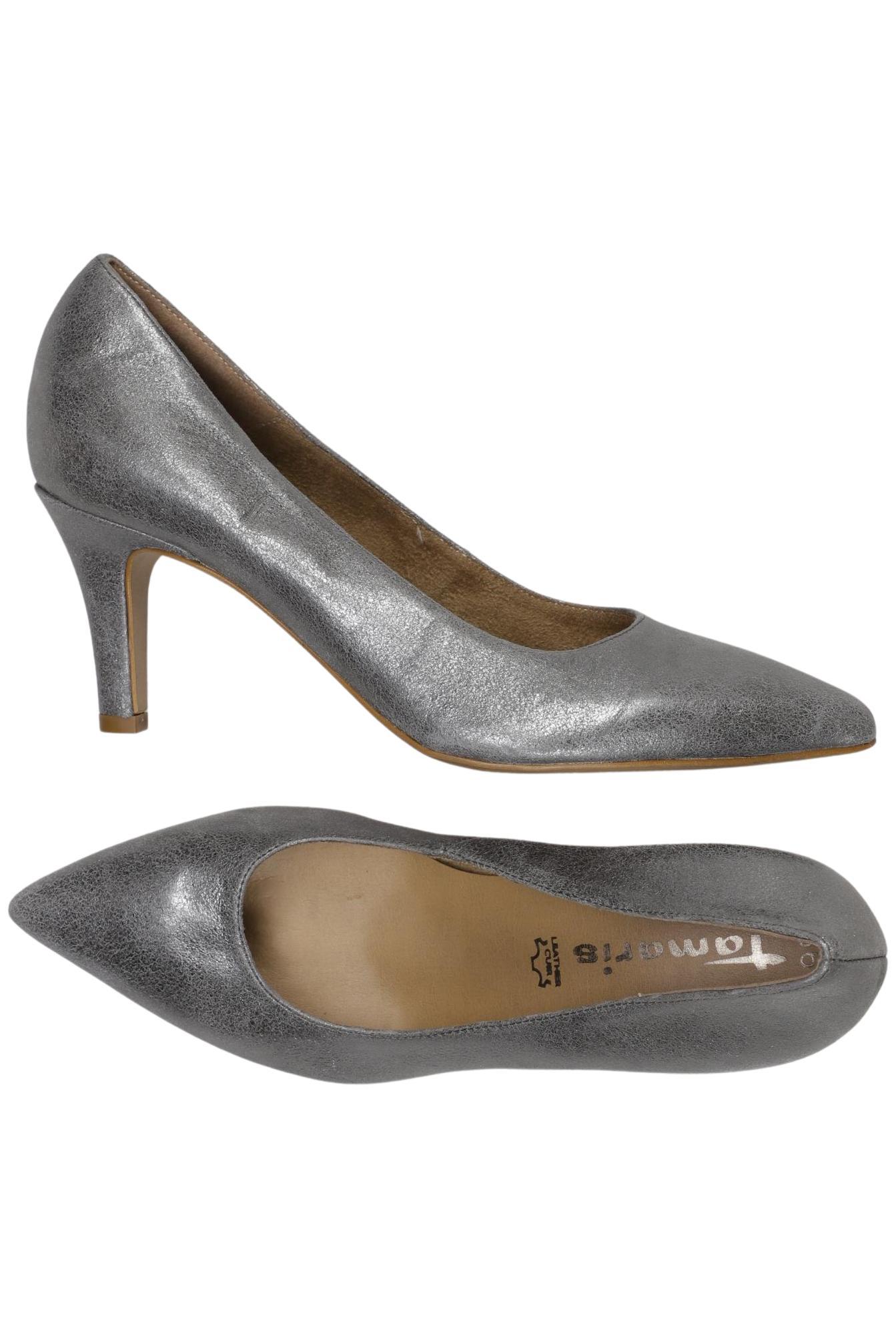 

Tamaris Damen Pumps, silber, Gr. 36