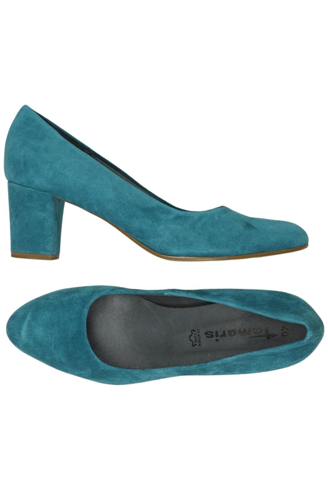 

Tamaris Damen Pumps, türkis, Gr. 40