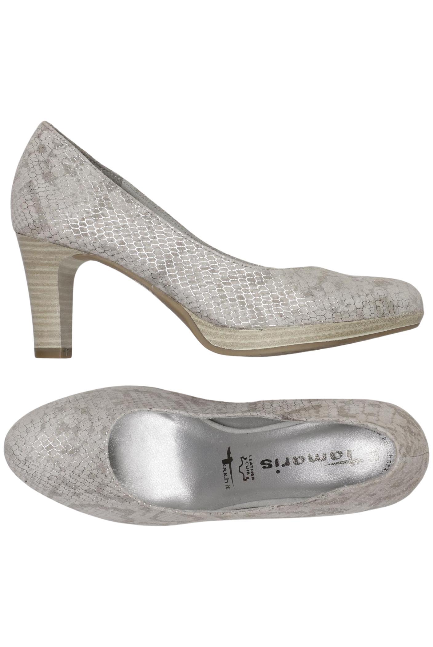

Tamaris Damen Pumps, silber, Gr. 38