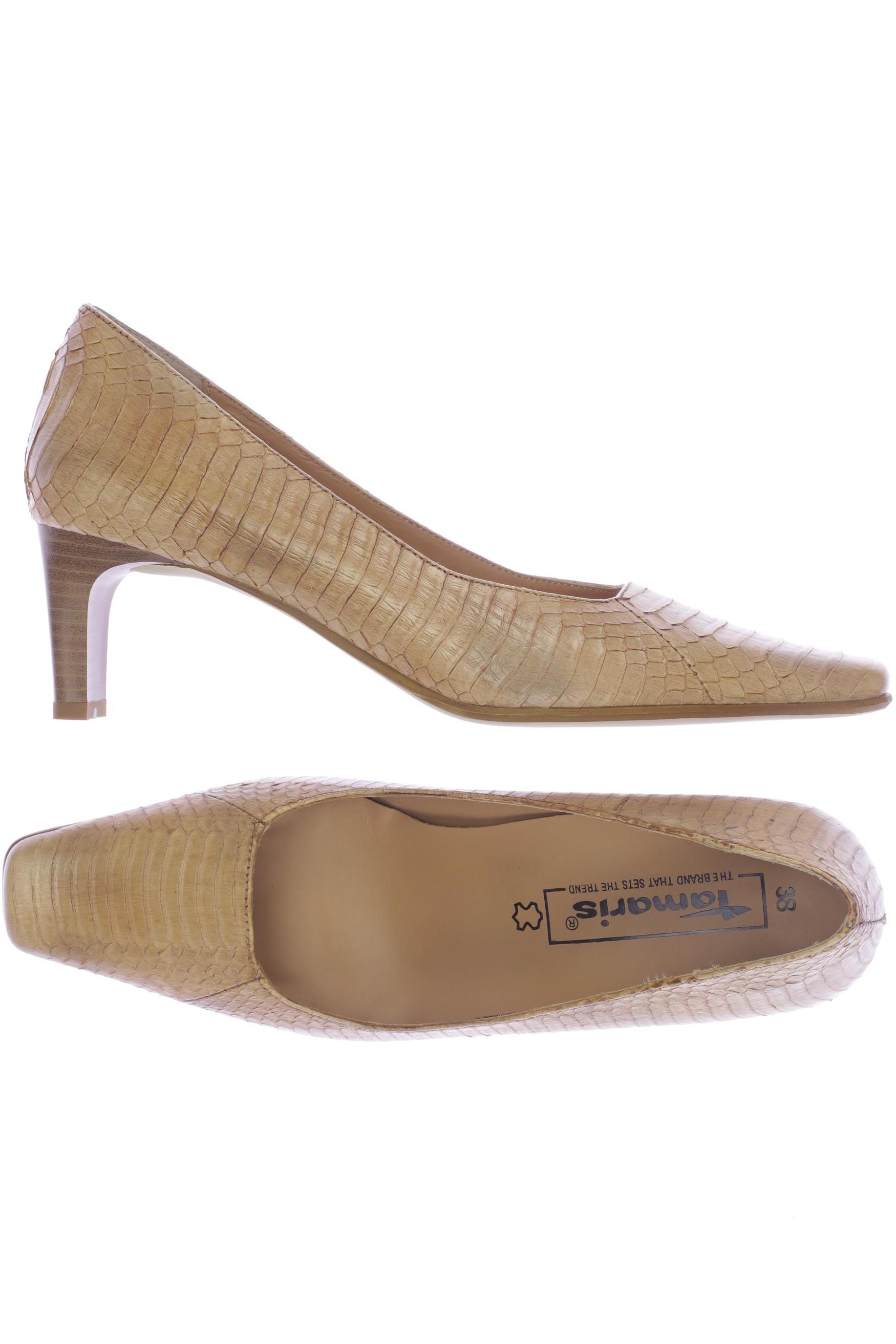 

Tamaris Damen Pumps, beige, Gr. 38