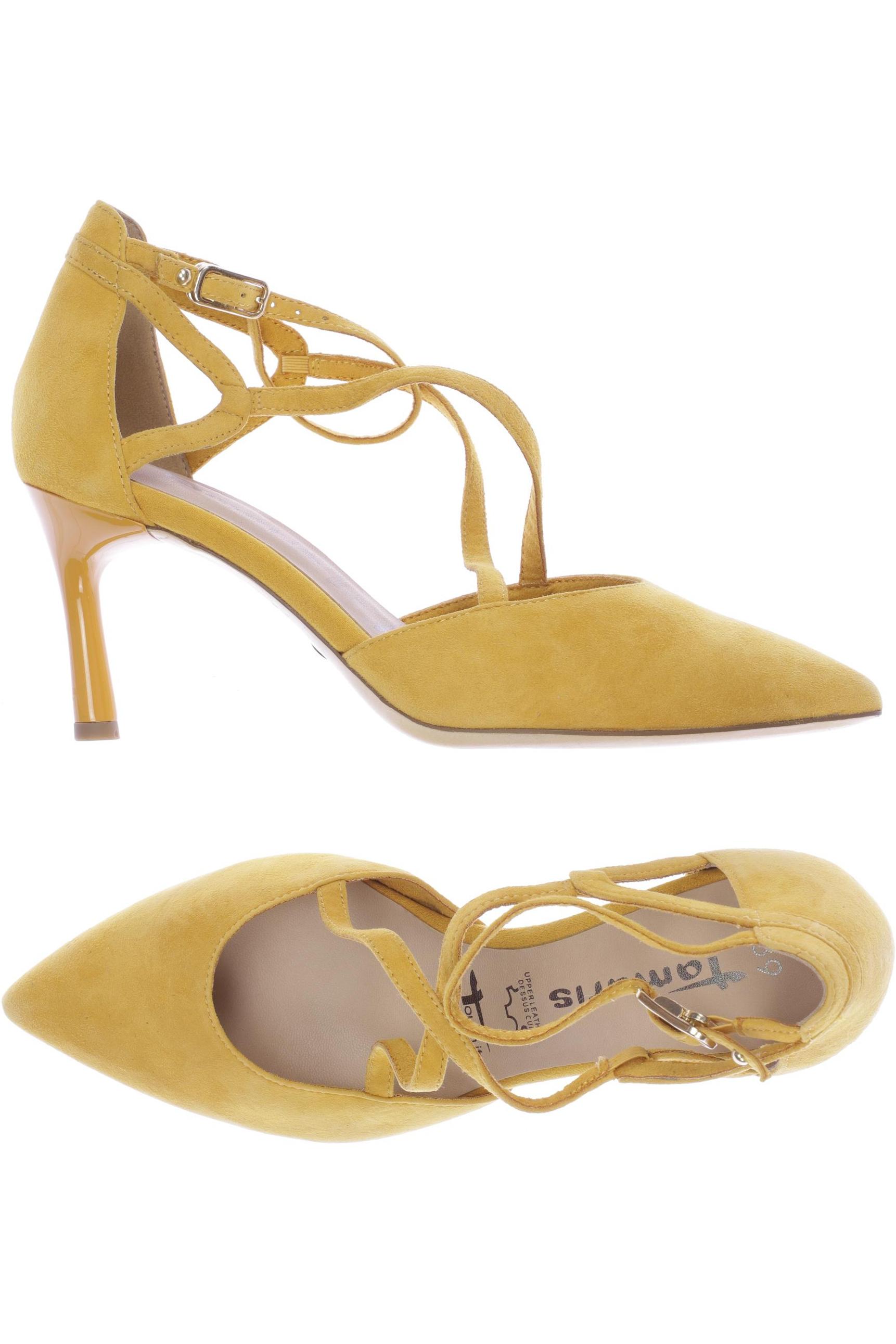 

Tamaris Damen Pumps, gelb, Gr. 39