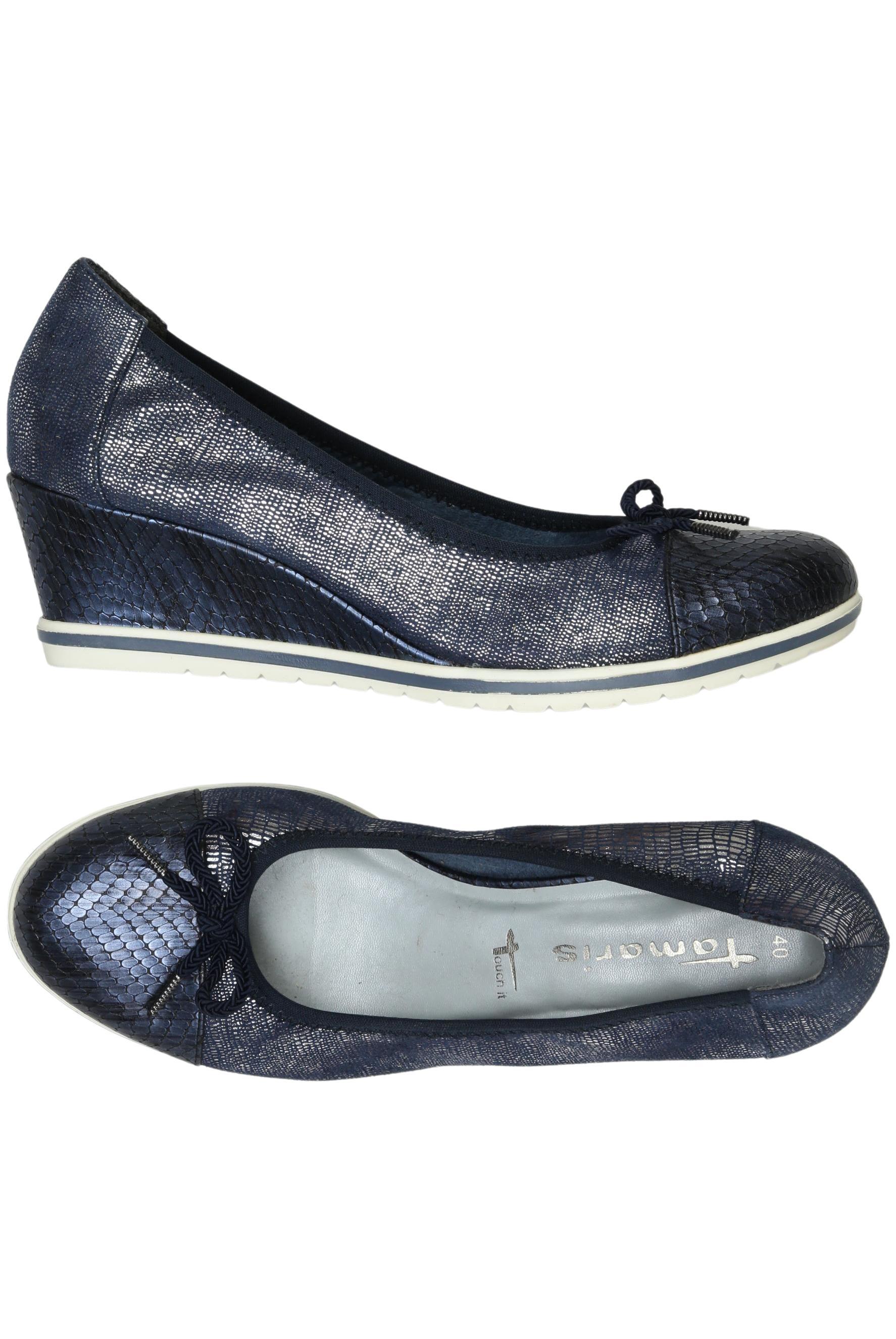 

Tamaris Damen Pumps, blau, Gr. 40