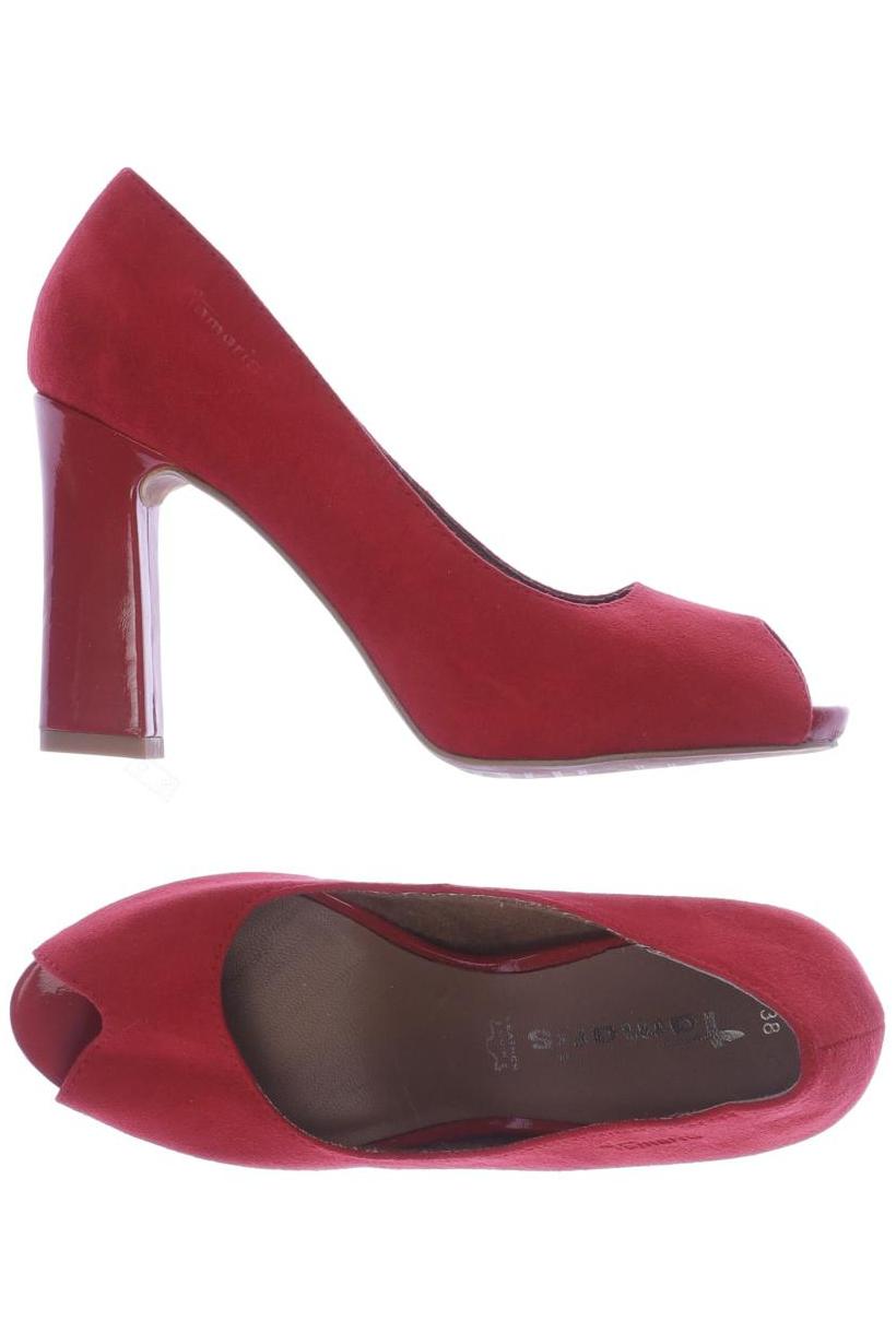 

Tamaris Damen Pumps, rot, Gr. 38
