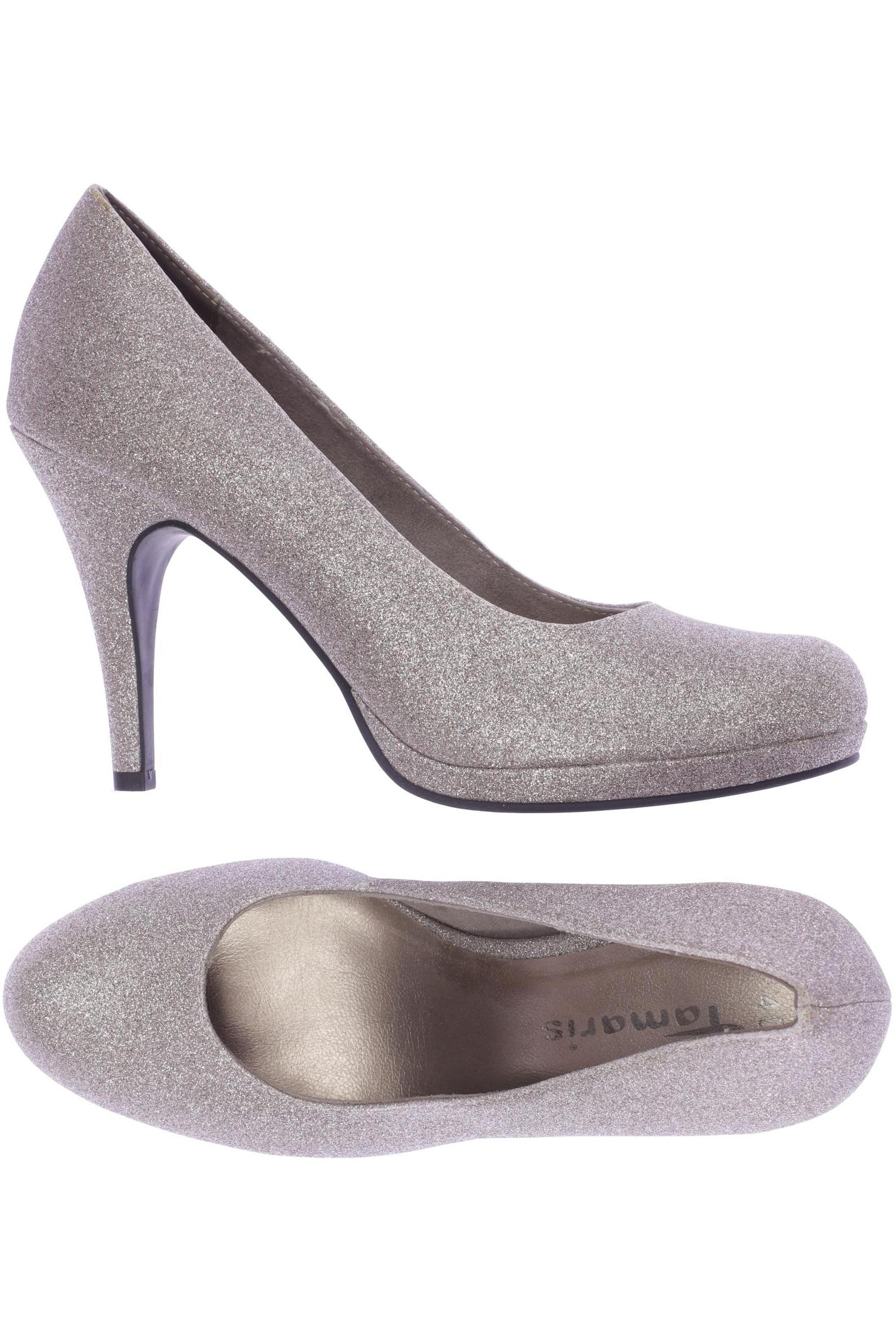 

Tamaris Damen Pumps, silber, Gr. 40
