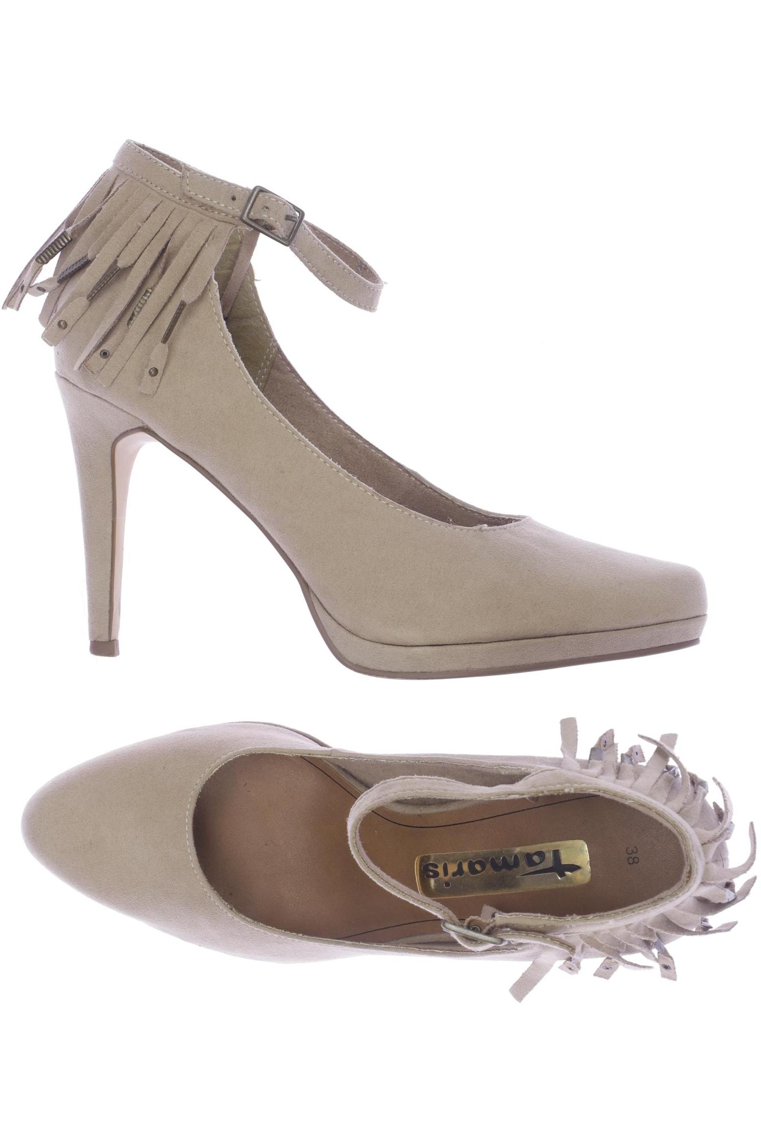 

Tamaris Damen Pumps, beige, Gr. 38