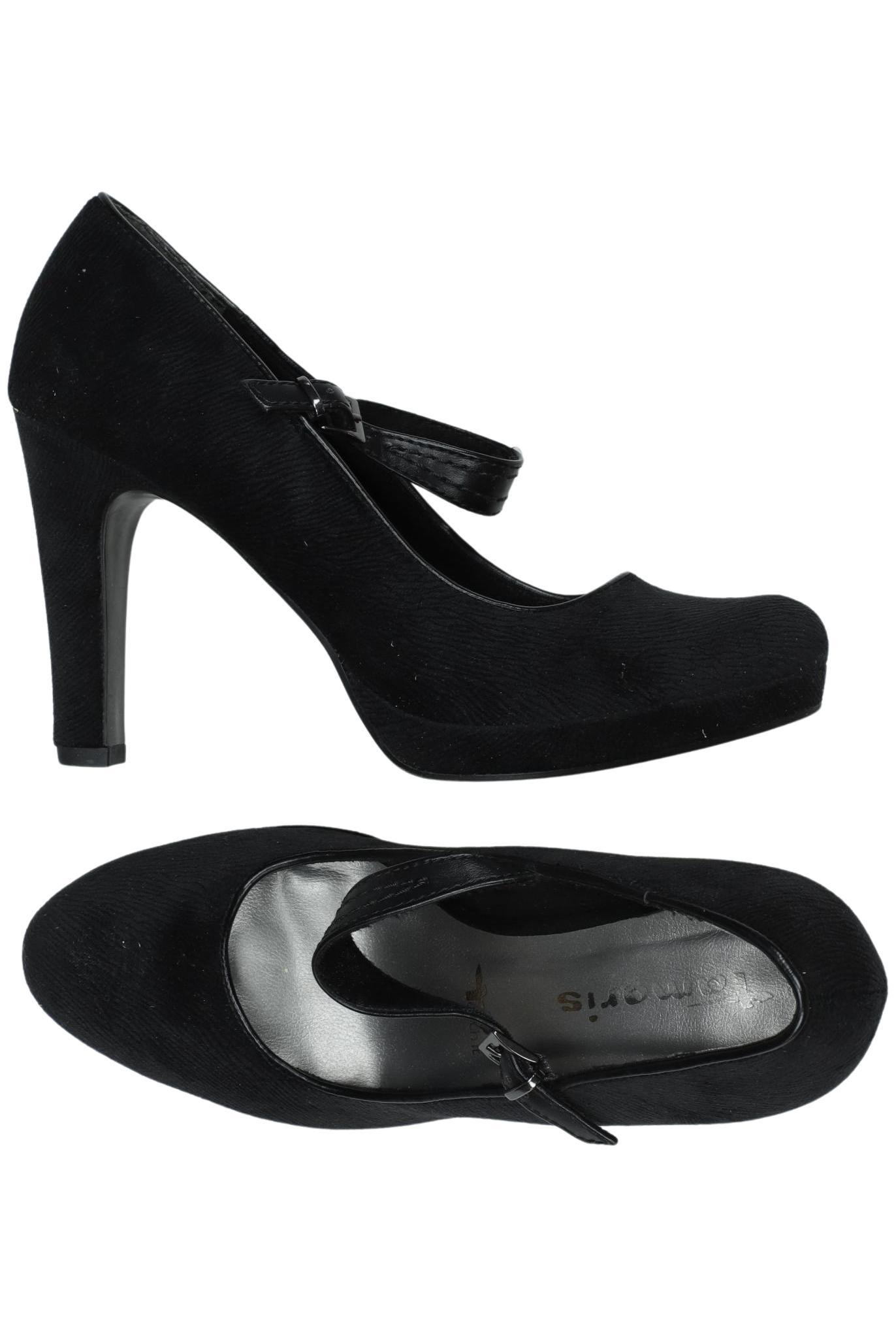 

Tamaris Damen Pumps, schwarz, Gr. 38