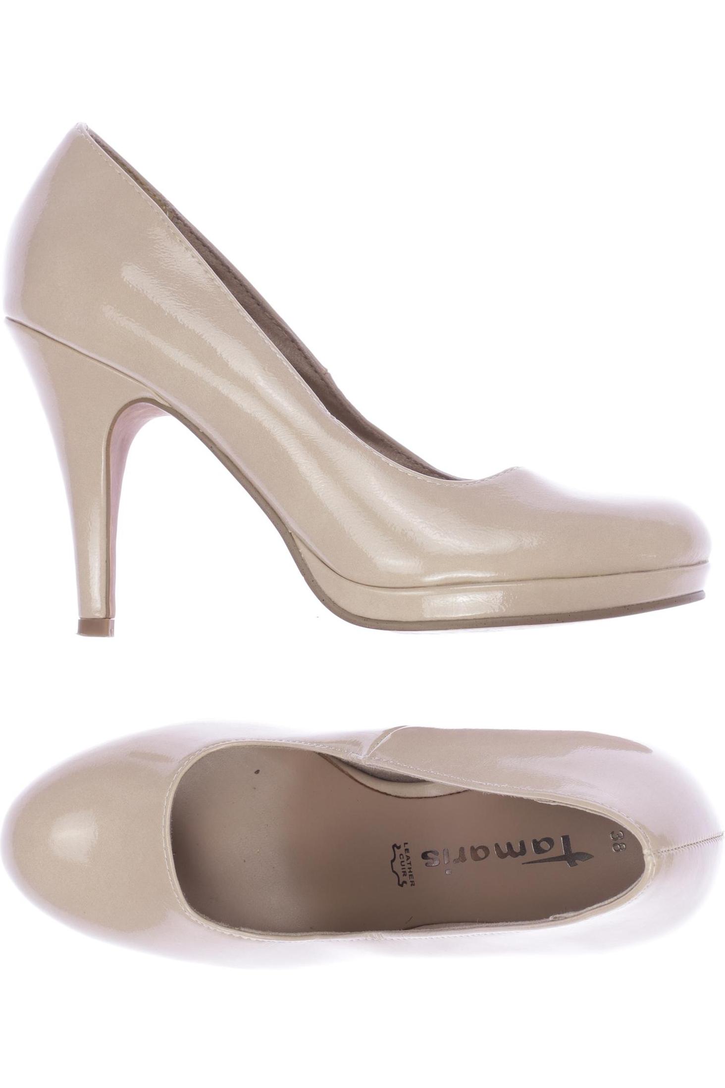 

Tamaris Damen Pumps, beige, Gr. 38