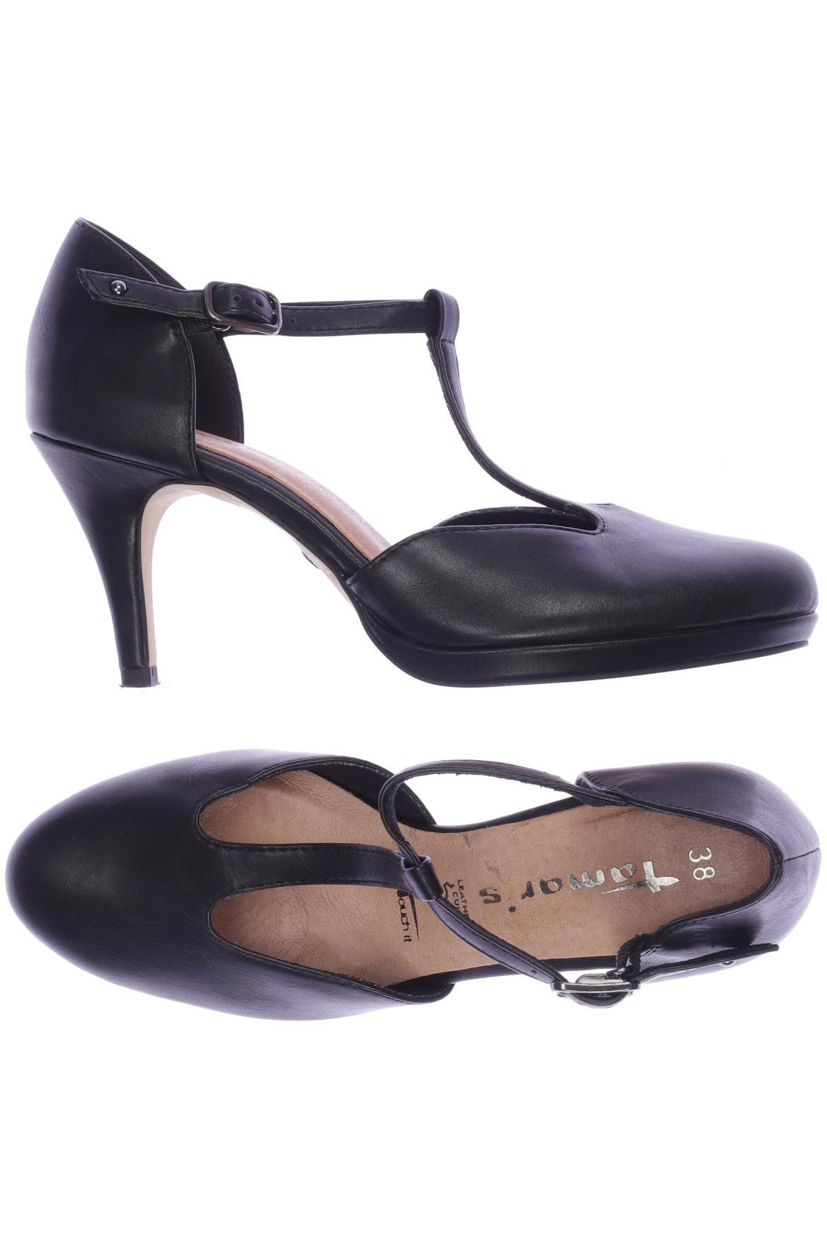 

Tamaris Damen Pumps, schwarz, Gr. 38