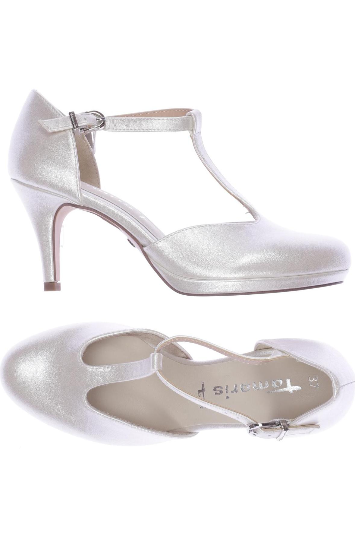 

Tamaris Damen Pumps, weiß, Gr. 37