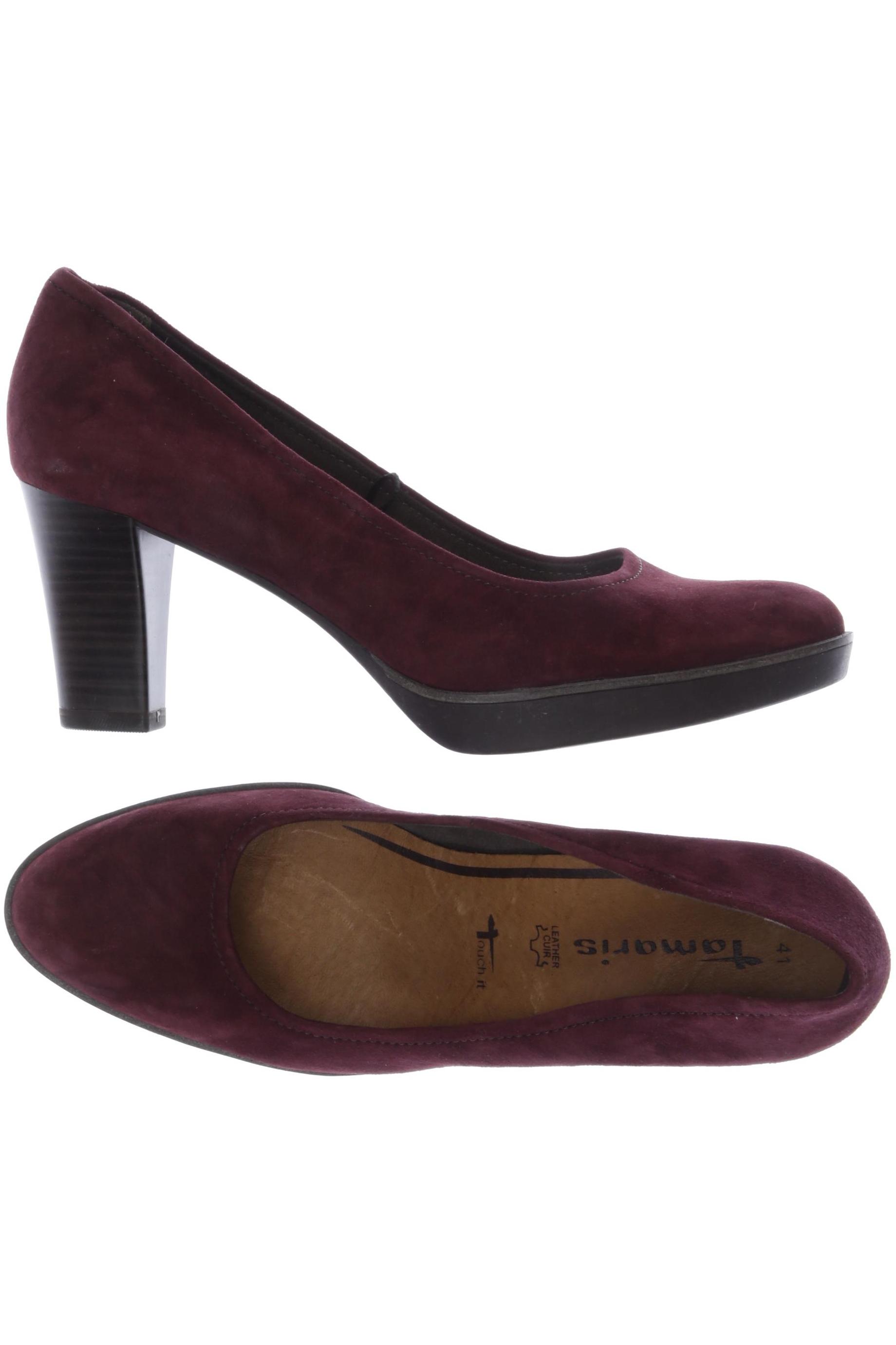 

Tamaris Damen Pumps, bordeaux, Gr. 41