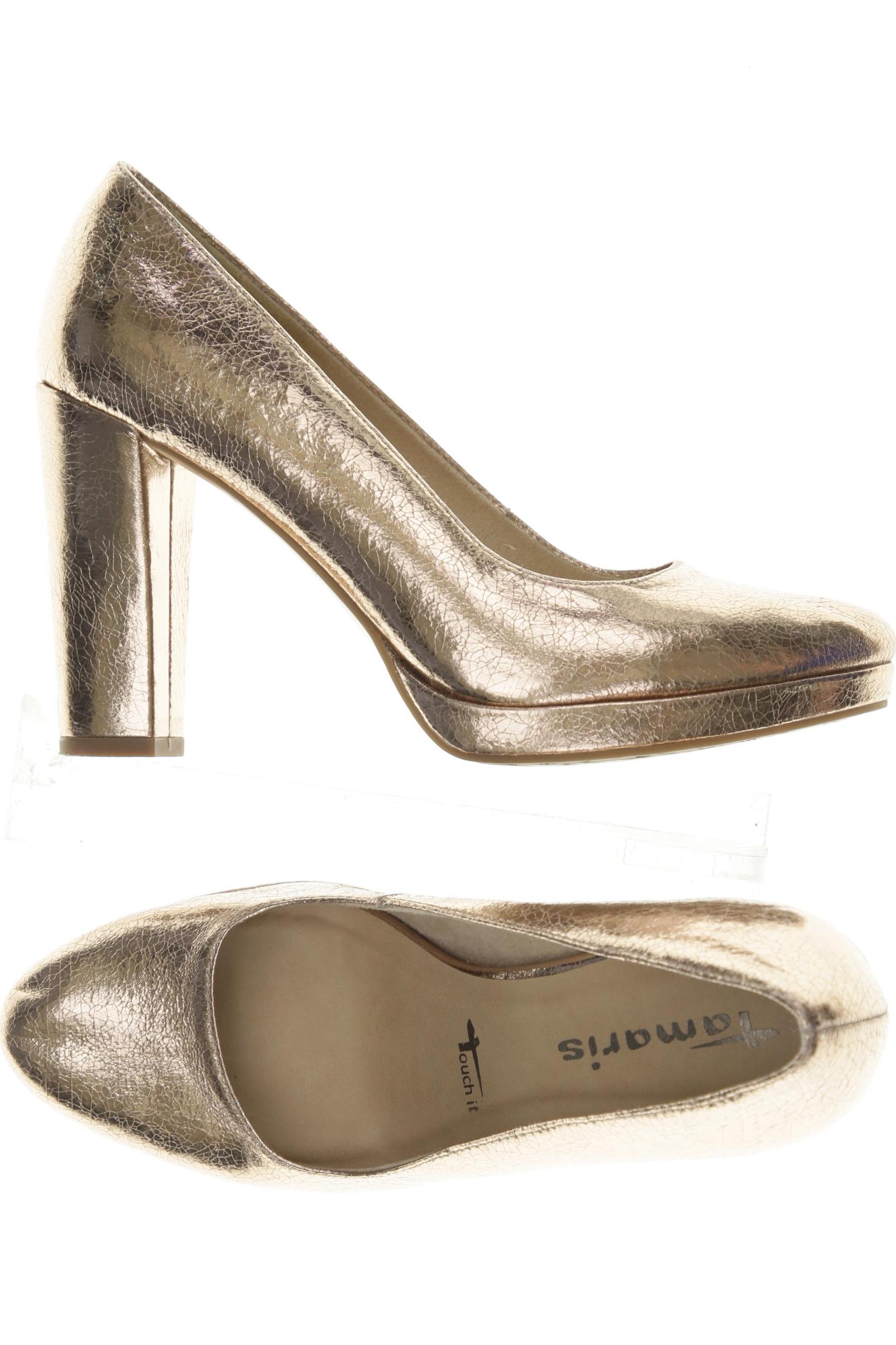 

Tamaris Damen Pumps, gelb, Gr. 38