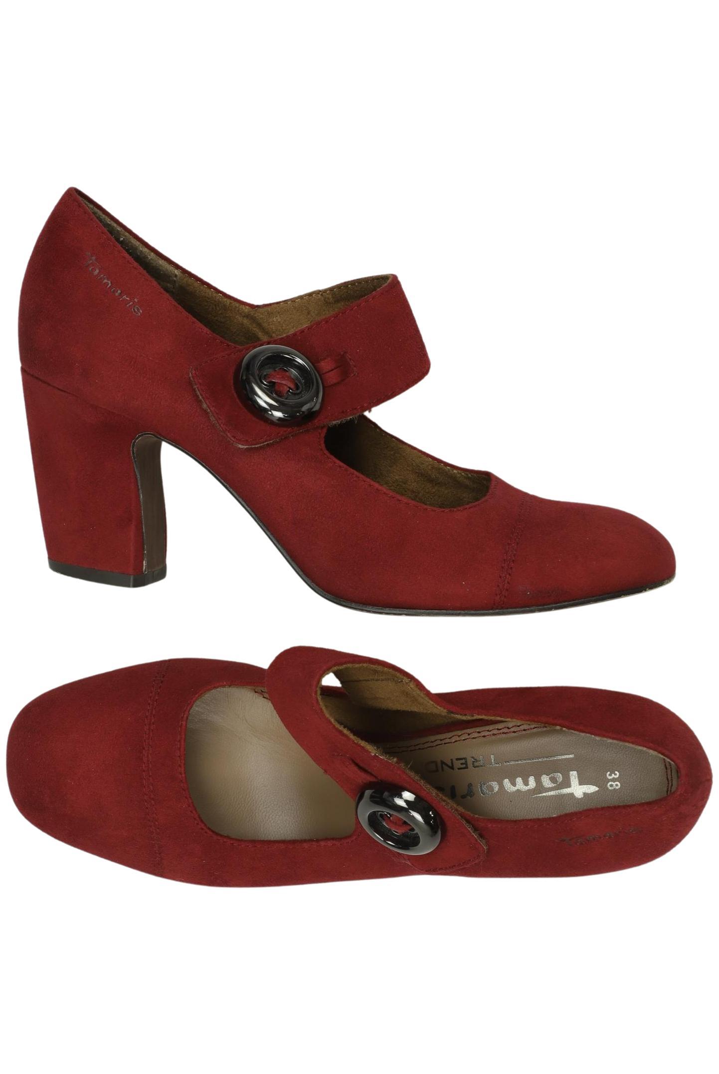 

Tamaris Damen Pumps, bordeaux, Gr. 38