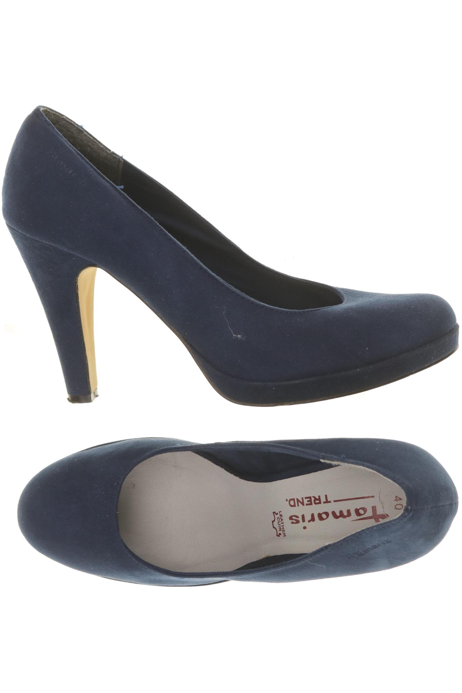 

Tamaris Damen Pumps, marineblau, Gr. 40