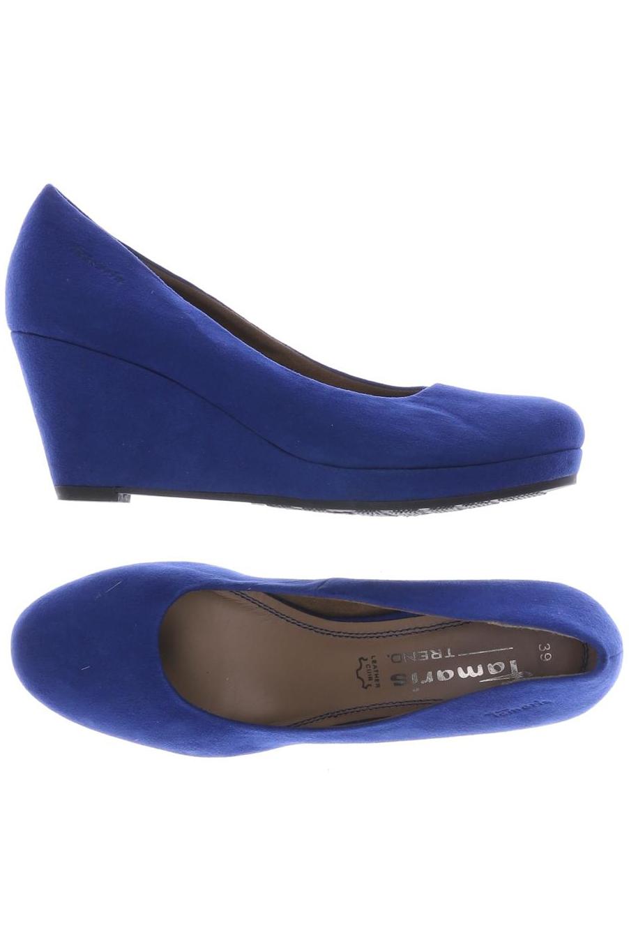 

Tamaris Damen Pumps, blau, Gr. 39