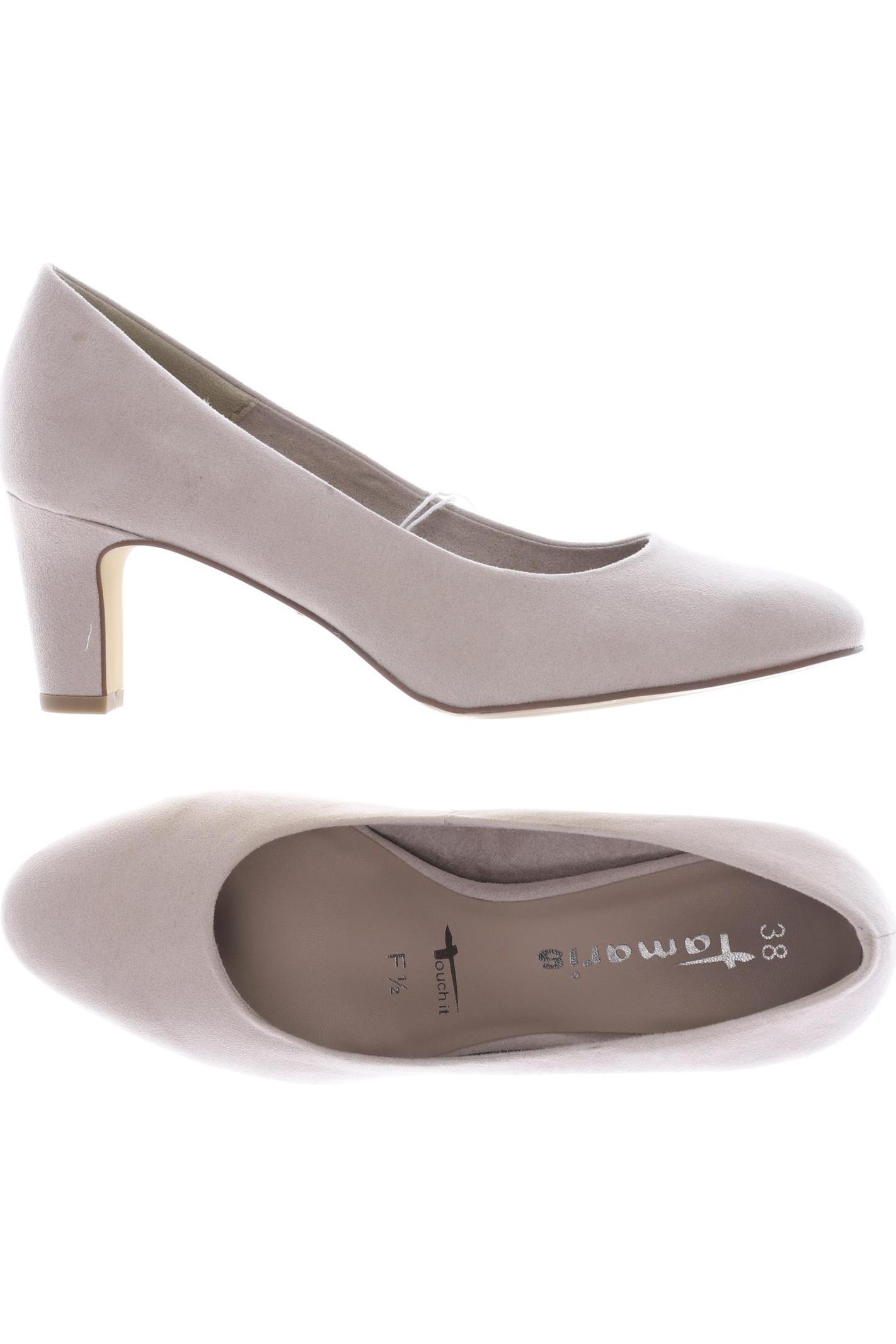 

Tamaris Damen Pumps, cremeweiß, Gr. 38