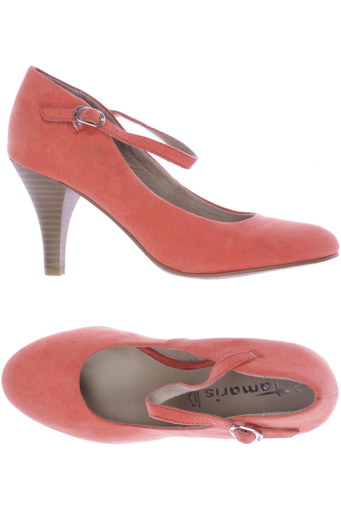 

Tamaris Damen Pumps, orange, Gr. 36
