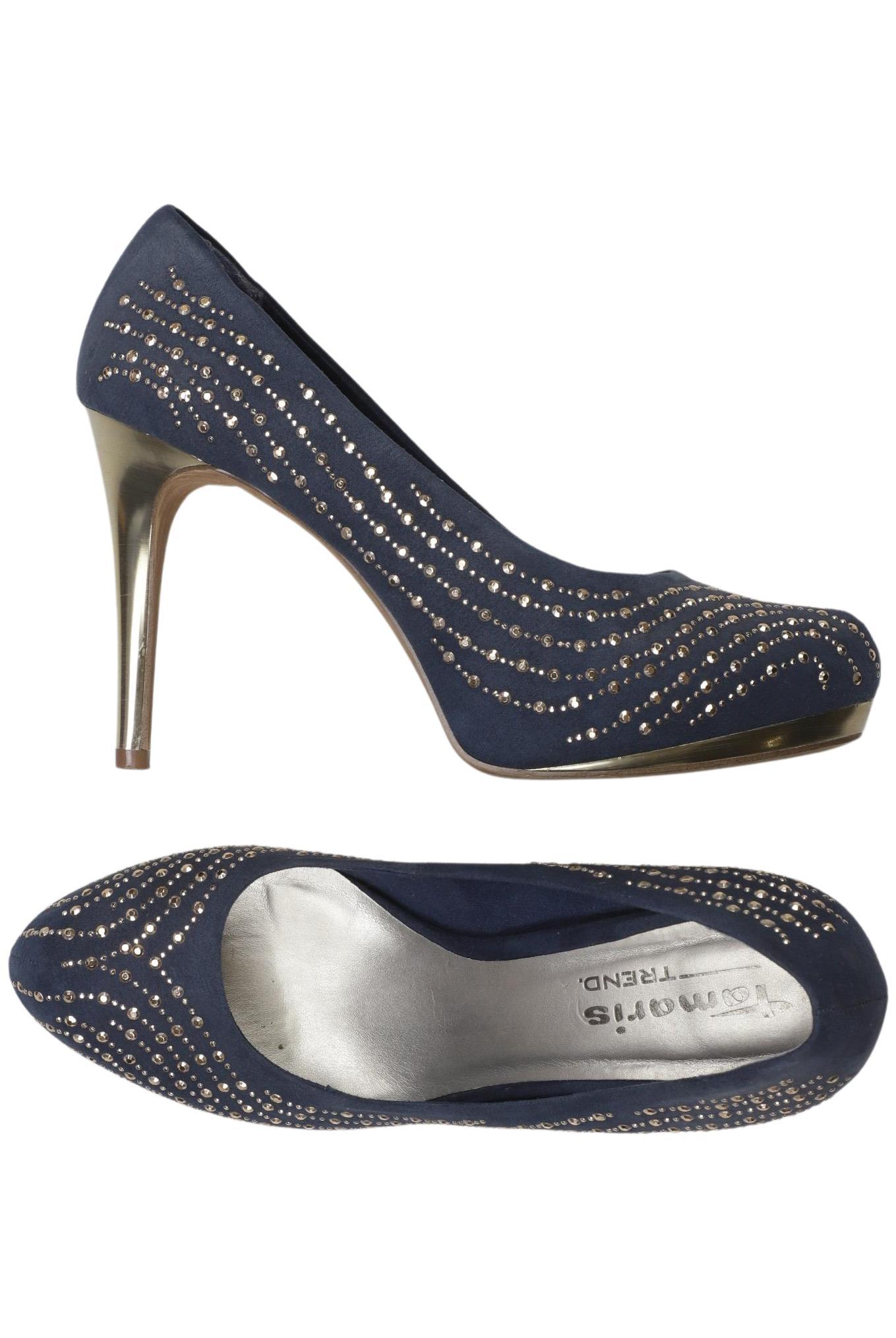 

Tamaris Damen Pumps, marineblau, Gr. 41