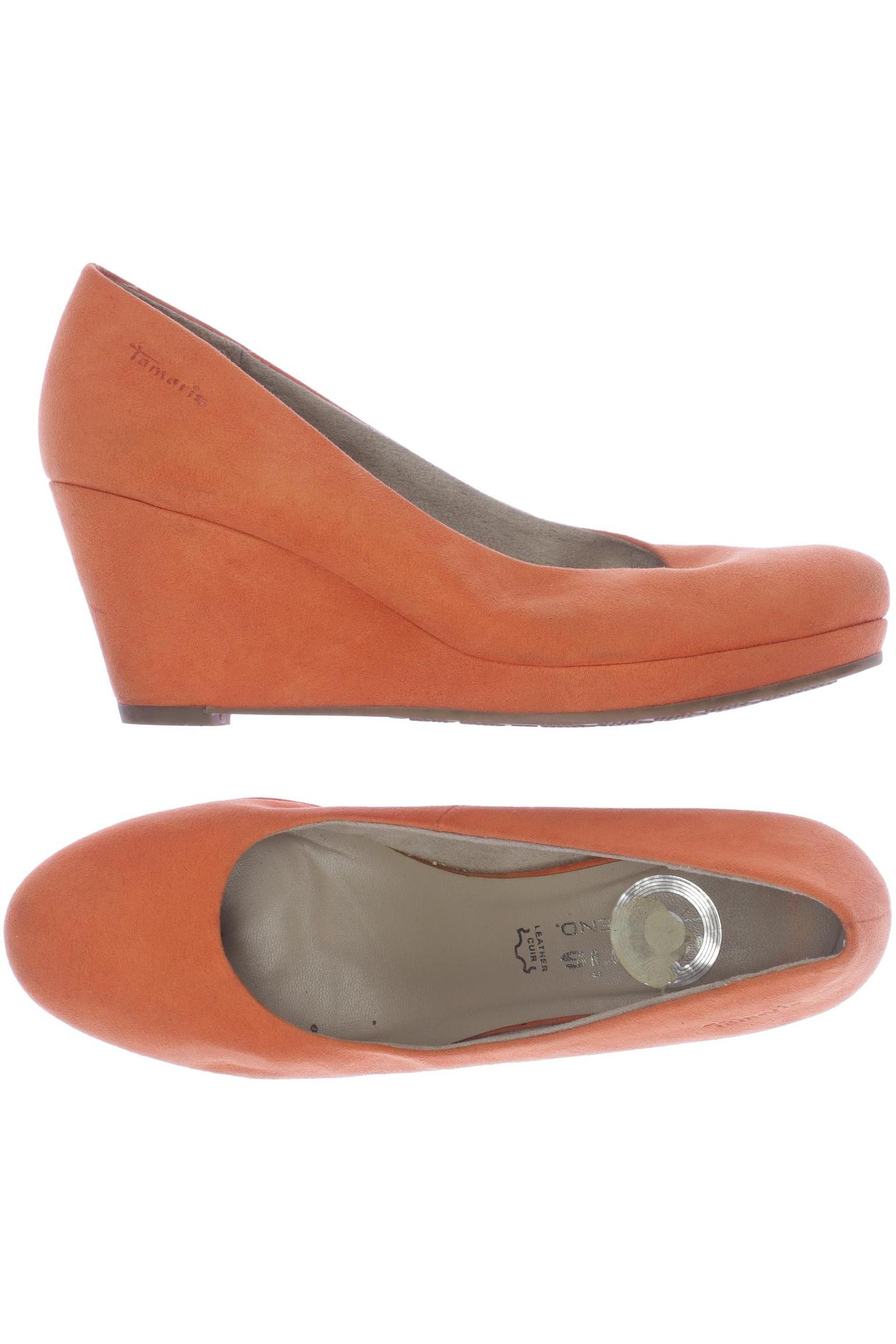 

Tamaris Damen Pumps, orange, Gr. 40