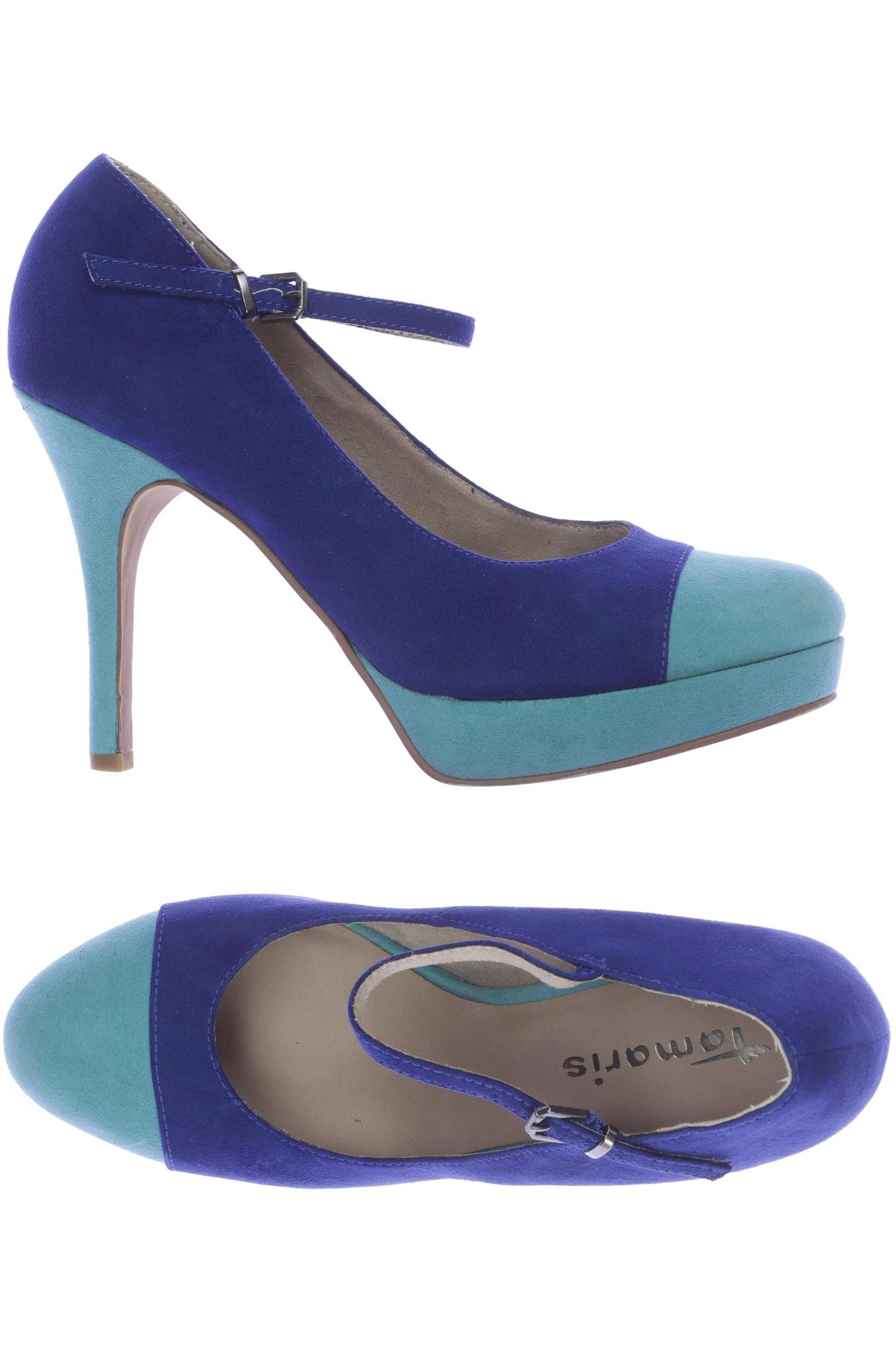 

Tamaris Damen Pumps, blau, Gr. 40