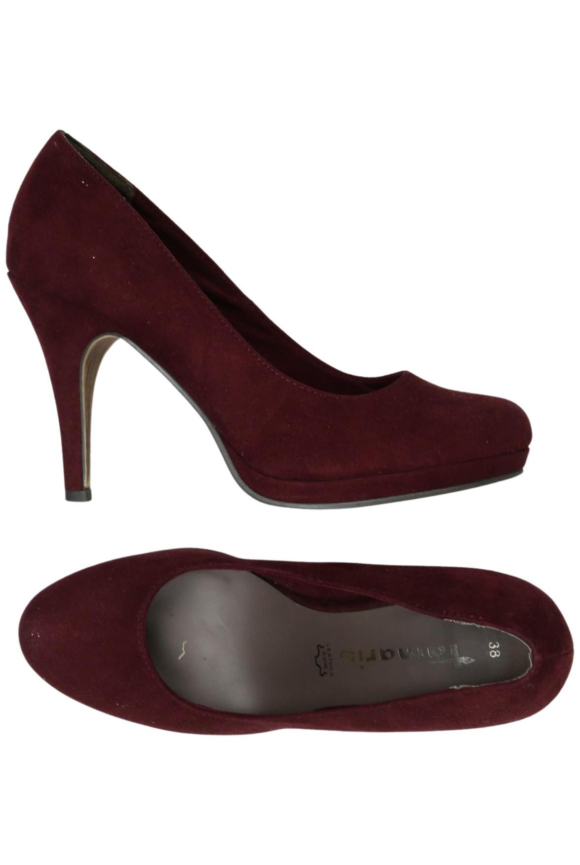 

Tamaris Damen Pumps, bordeaux, Gr. 38