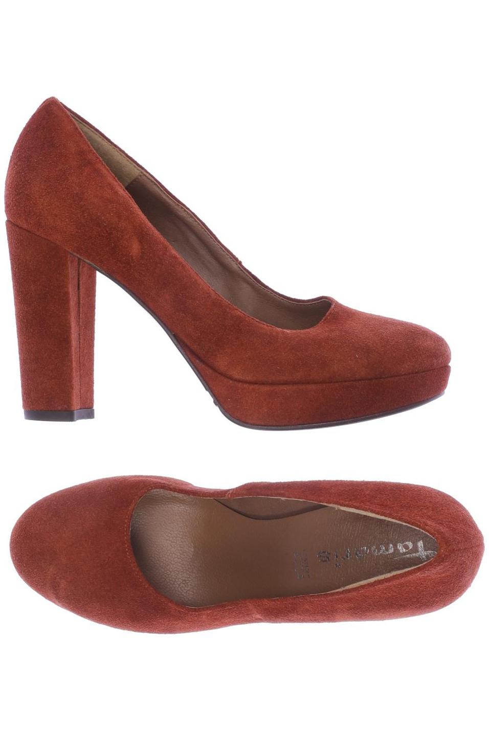 

Tamaris Damen Pumps, orange, Gr. 37