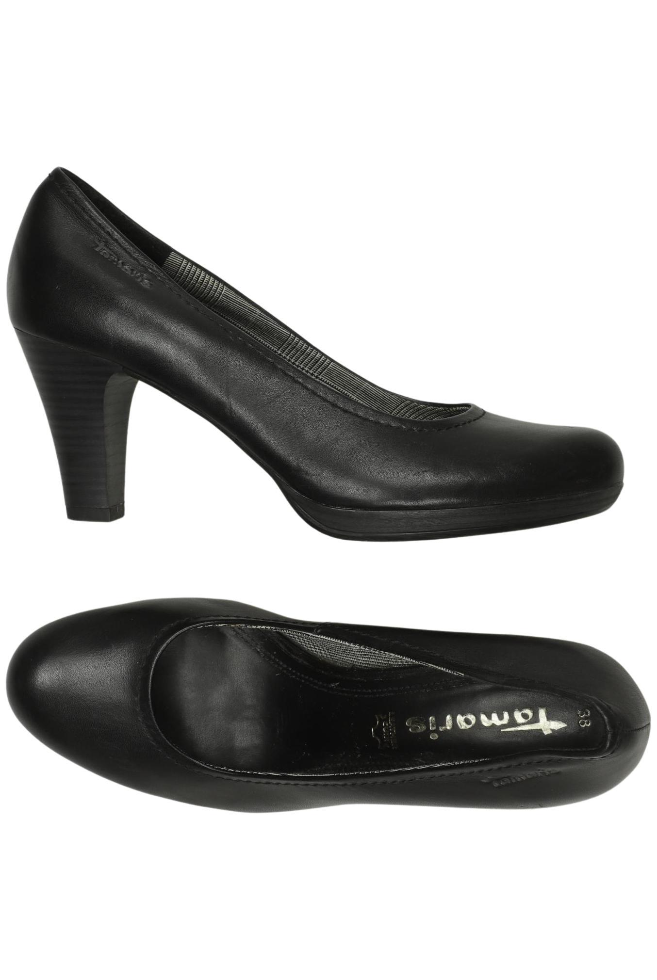 

Tamaris Damen Pumps, schwarz, Gr. 38