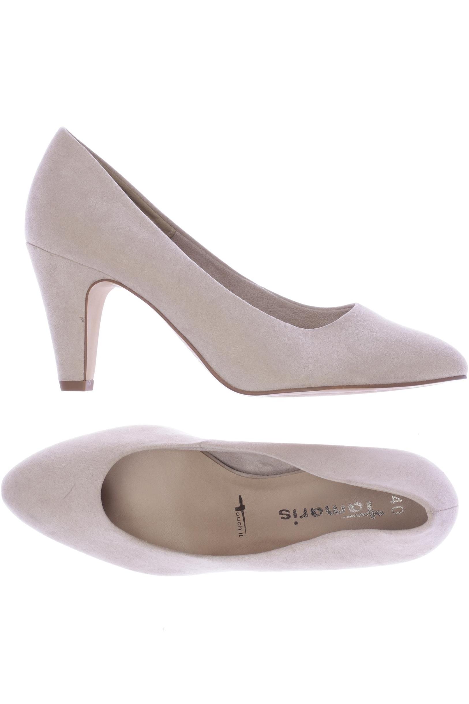 

Tamaris Damen Pumps, cremeweiß, Gr. 40