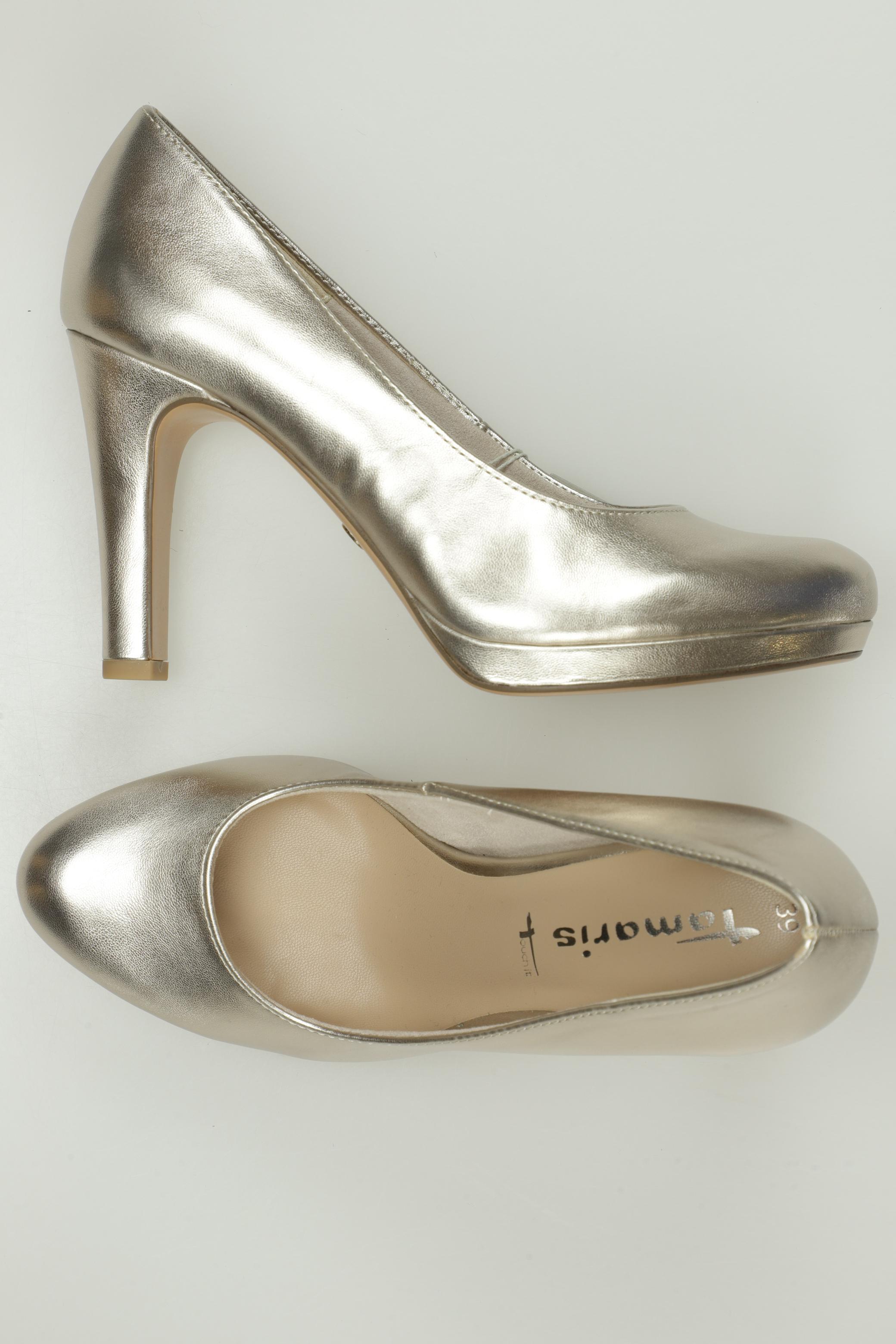 

Tamaris Damen Pumps, gold, Gr. 39