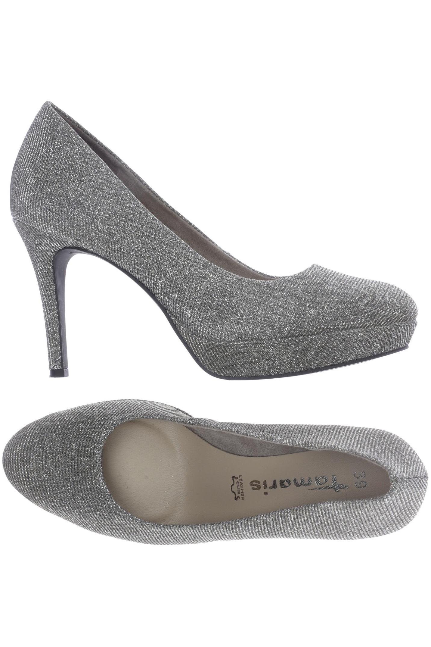 

Tamaris Damen Pumps, silber, Gr. 39