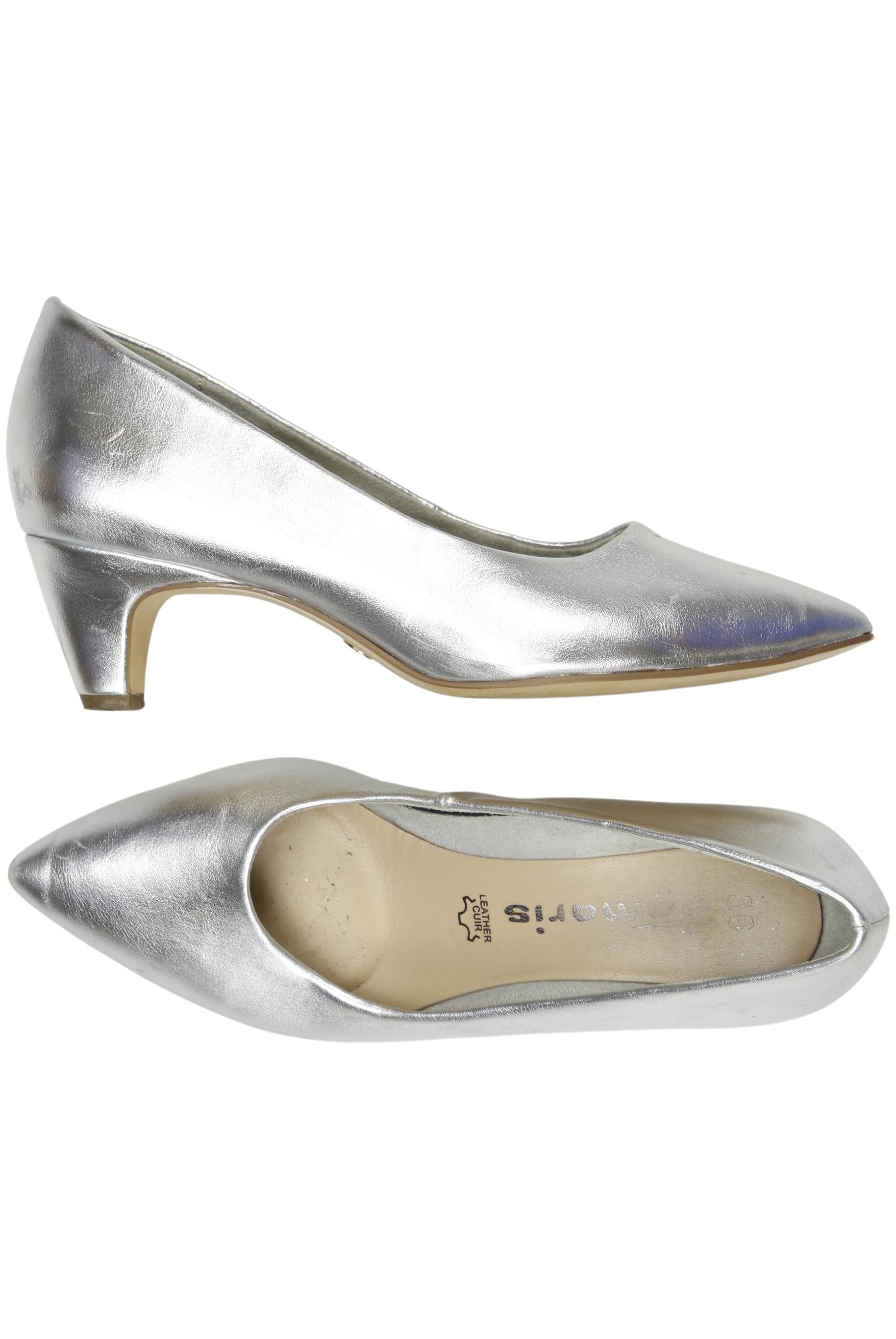 

Tamaris Damen Pumps, silber, Gr. 36