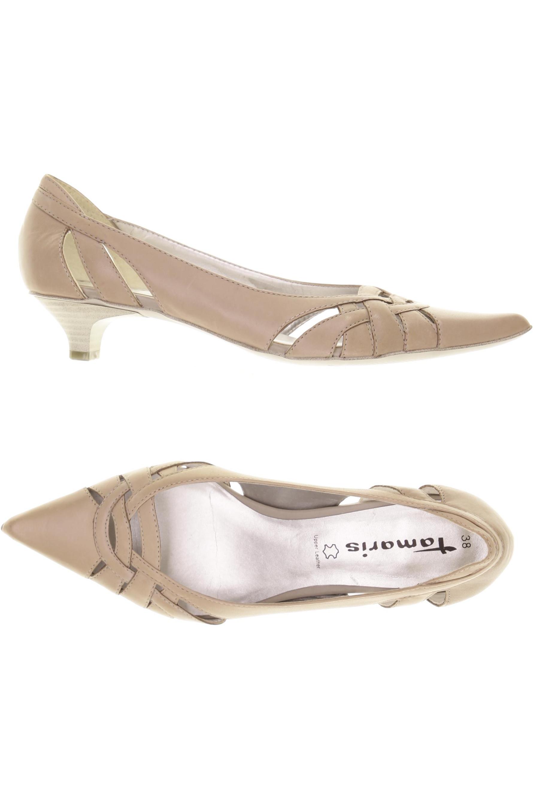 

Tamaris Damen Pumps, beige, Gr. 38