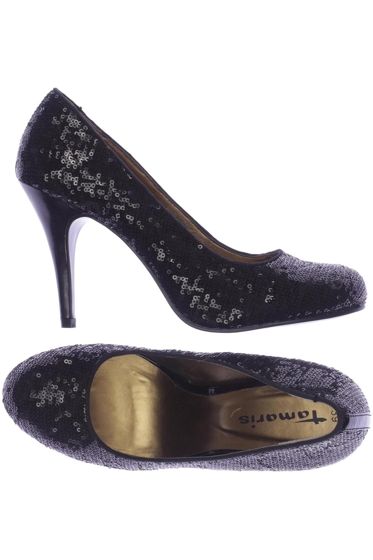 

Tamaris Damen Pumps, schwarz, Gr. 39