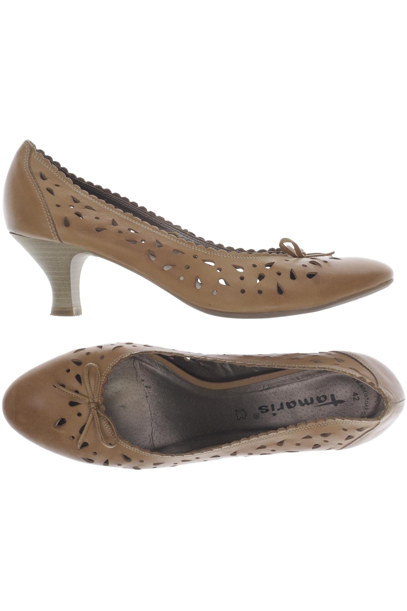 

Tamaris Damen Pumps, braun, Gr. 42