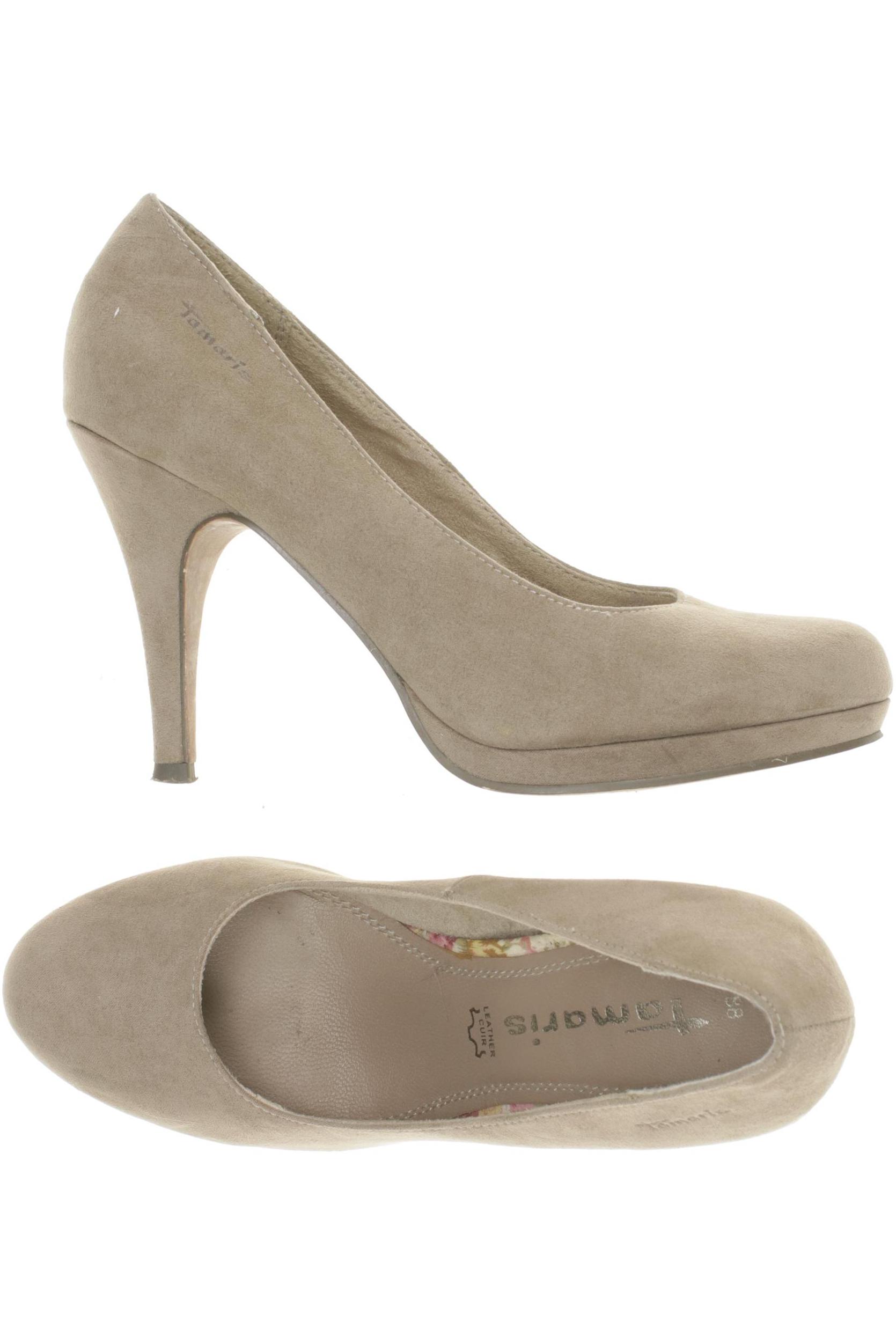

Tamaris Damen Pumps, beige, Gr. 38