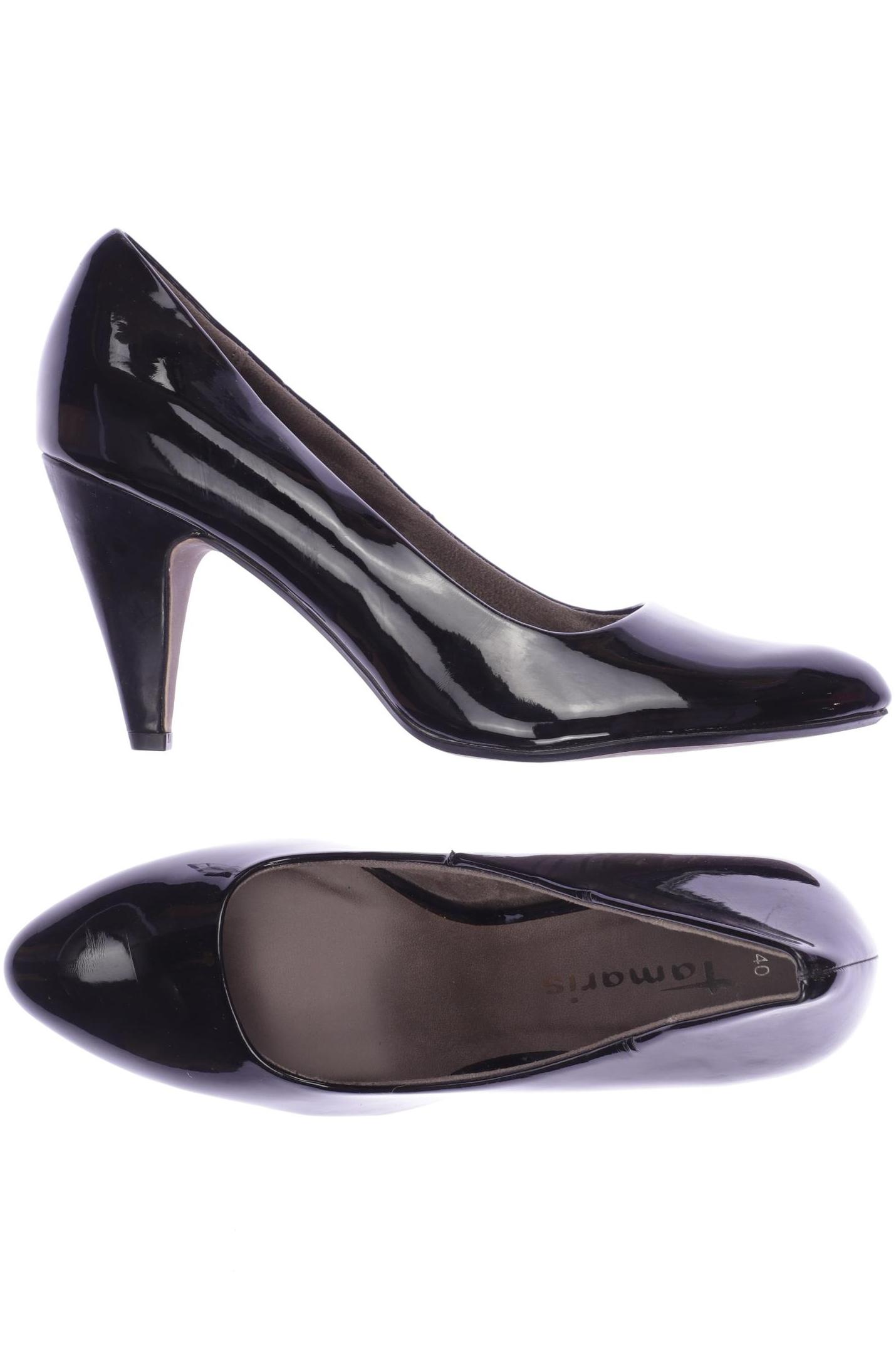 

Tamaris Damen Pumps, schwarz, Gr. 40