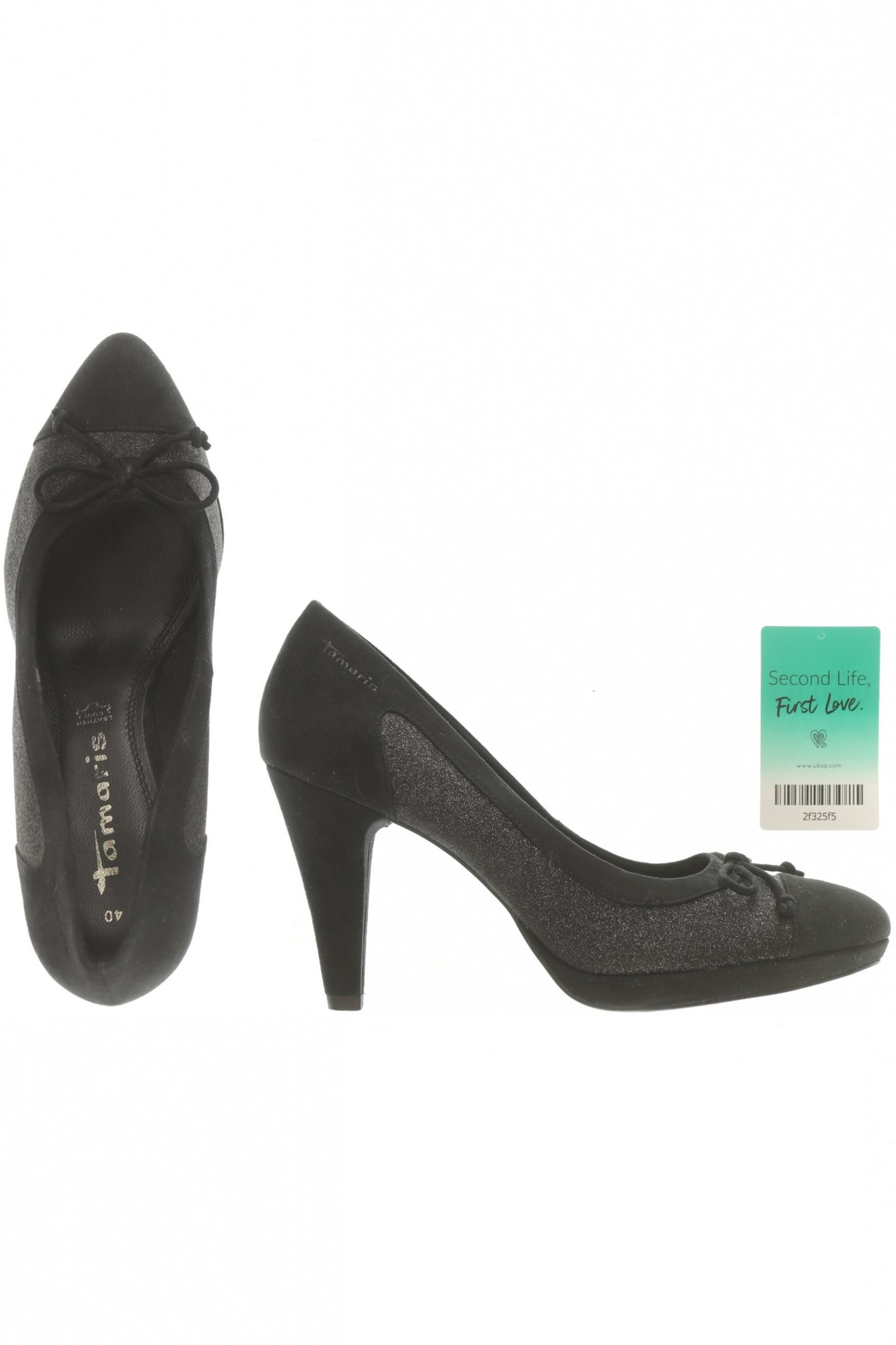 

Tamaris Damen Pumps, schwarz, Gr. 40