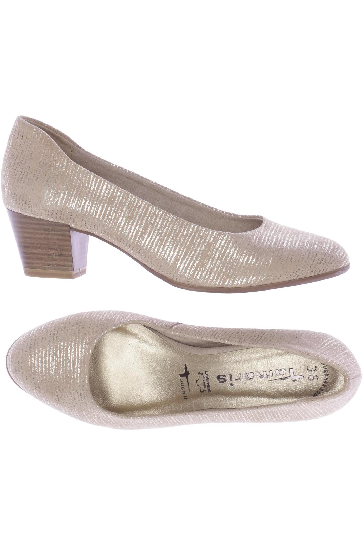 

Tamaris Damen Pumps, beige, Gr. 36