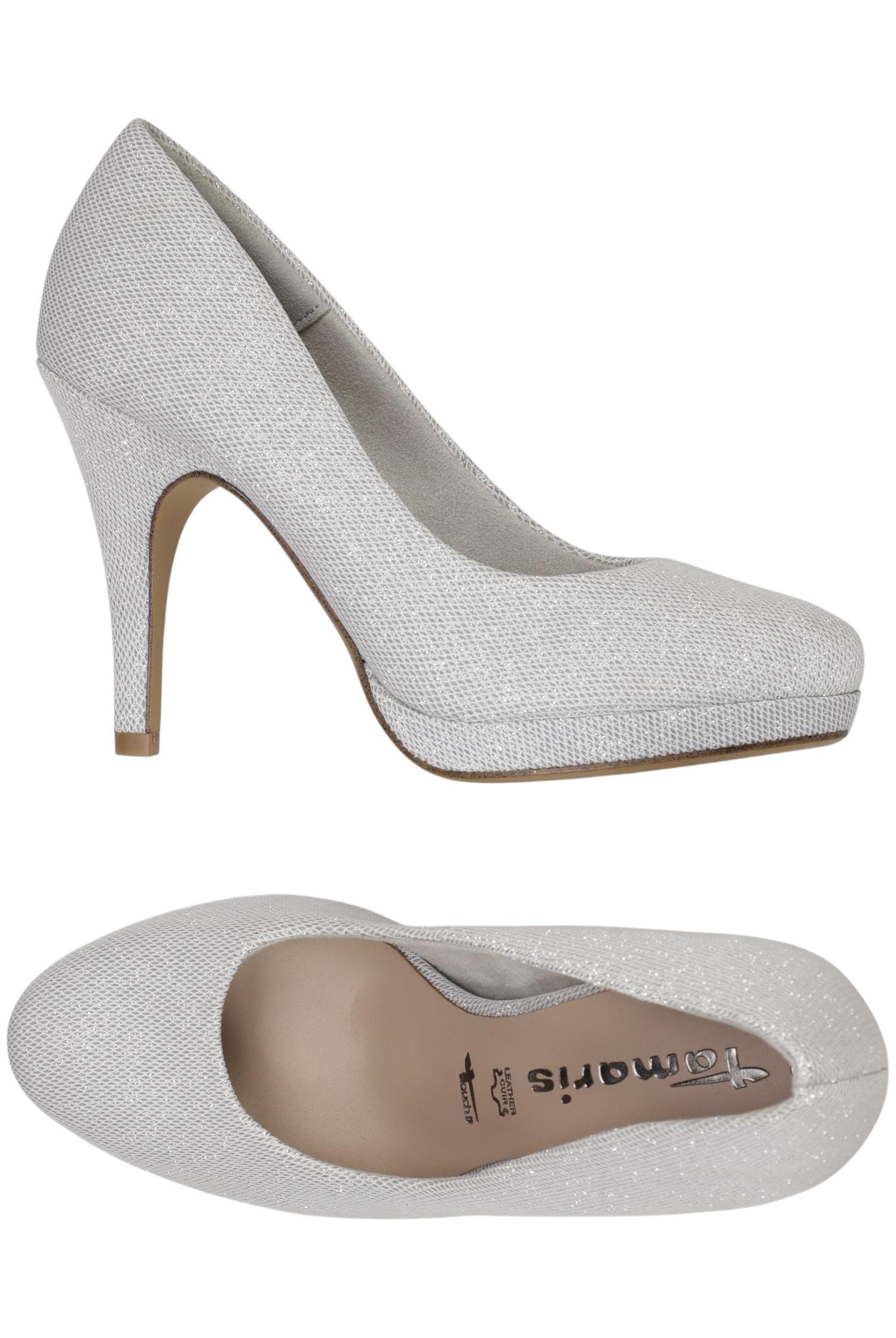 

Tamaris Damen Pumps, silber, Gr. 35