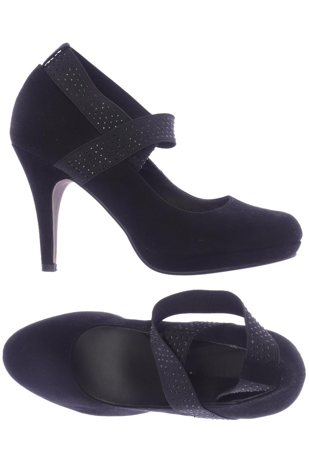 

Tamaris Damen Pumps, schwarz, Gr. 38