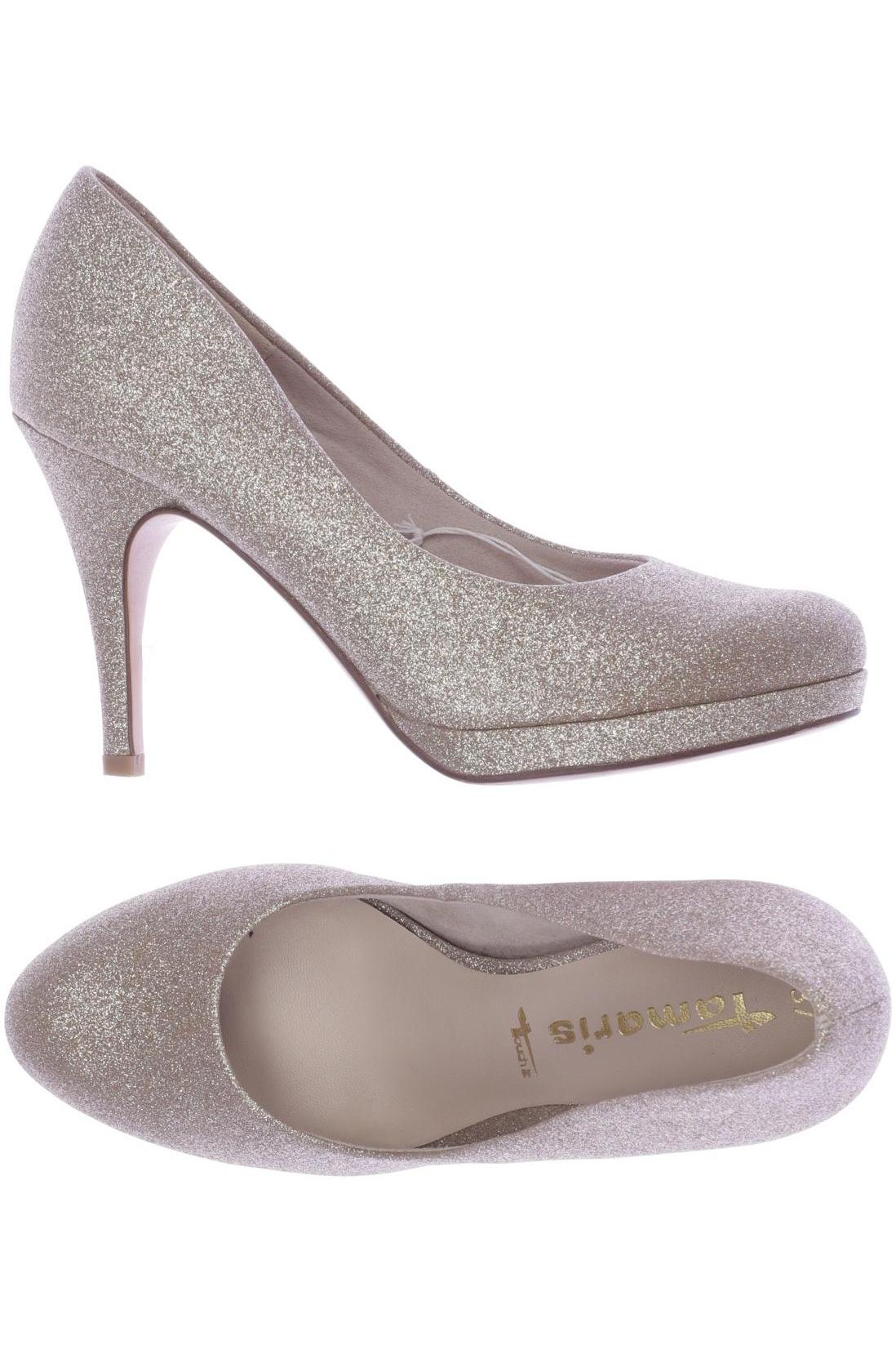 

Tamaris Damen Pumps, gold, Gr. 37