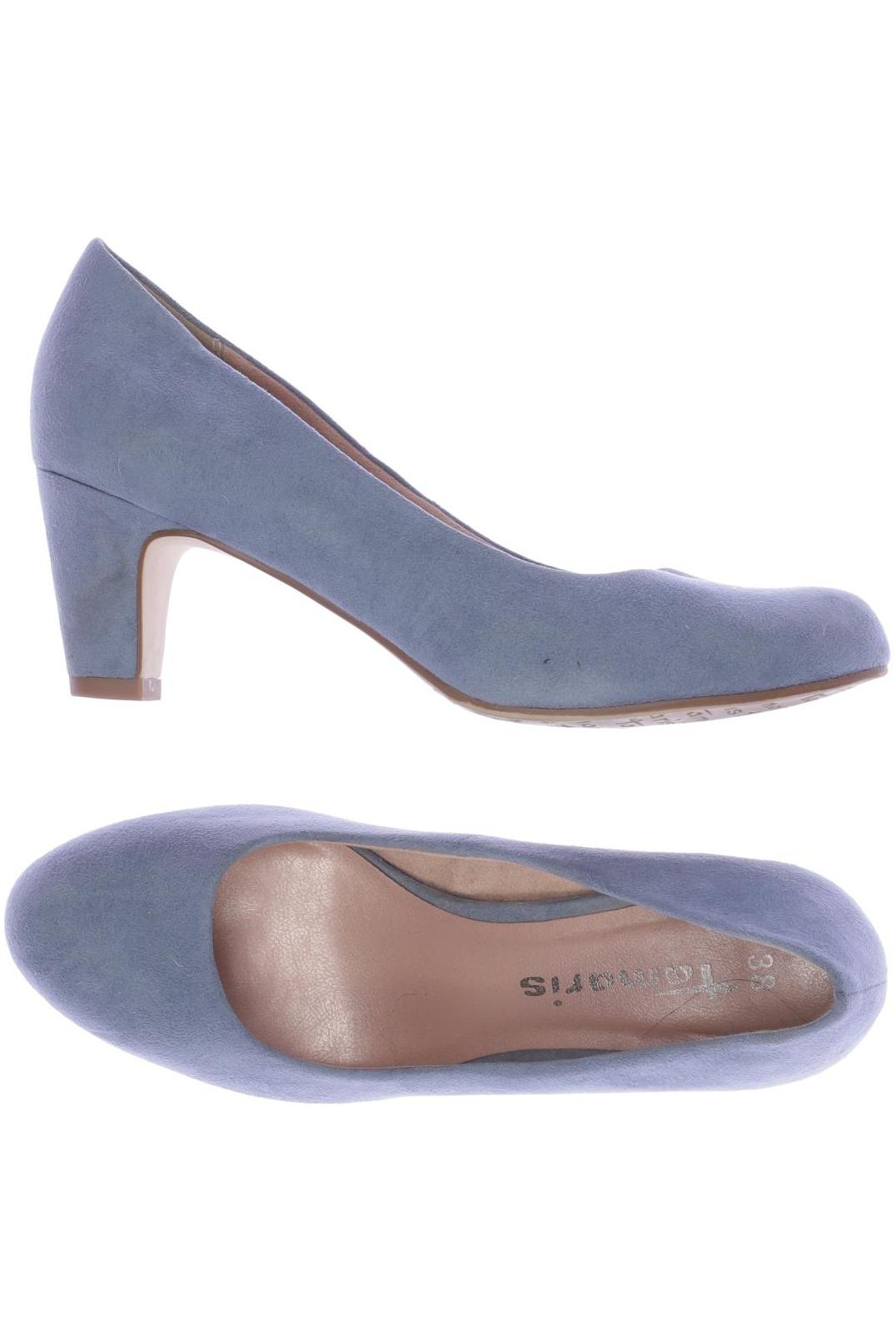 

Tamaris Damen Pumps, blau, Gr. 38