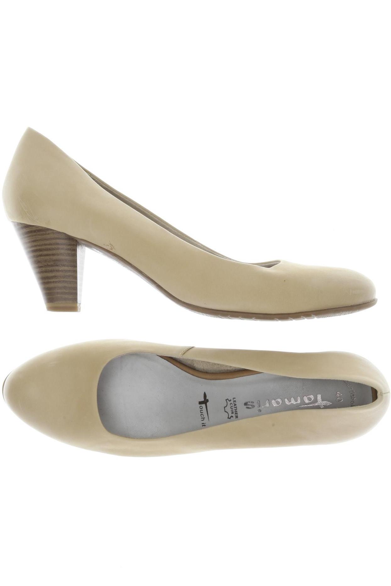 

Tamaris Damen Pumps, beige, Gr. 40