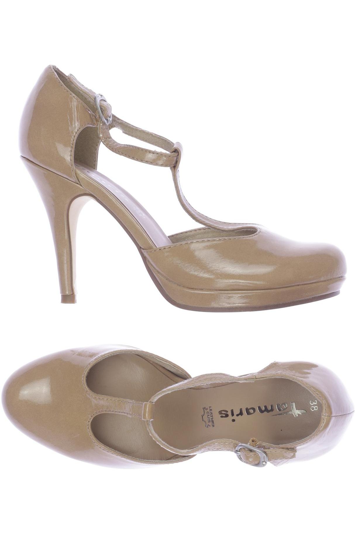 

Tamaris Damen Pumps, beige, Gr. 38