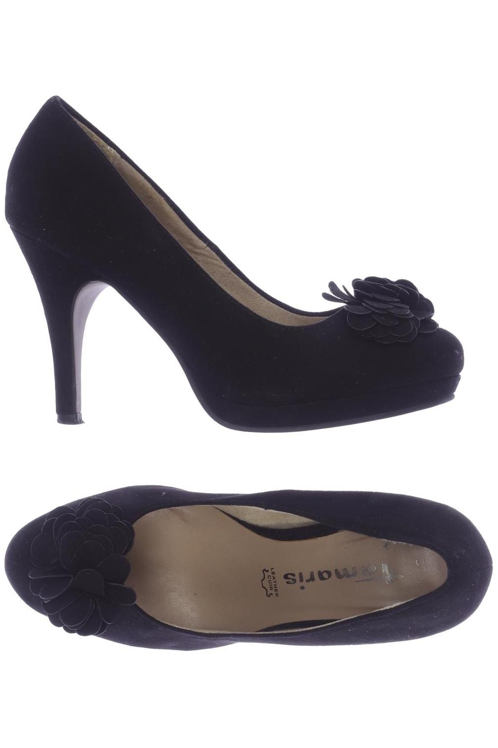

Tamaris Damen Pumps, schwarz, Gr. 37