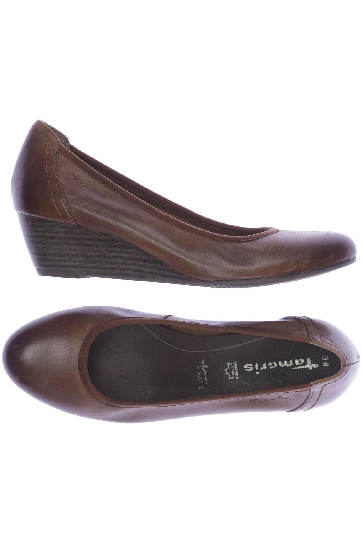 

Tamaris Damen Pumps, braun, Gr. 38