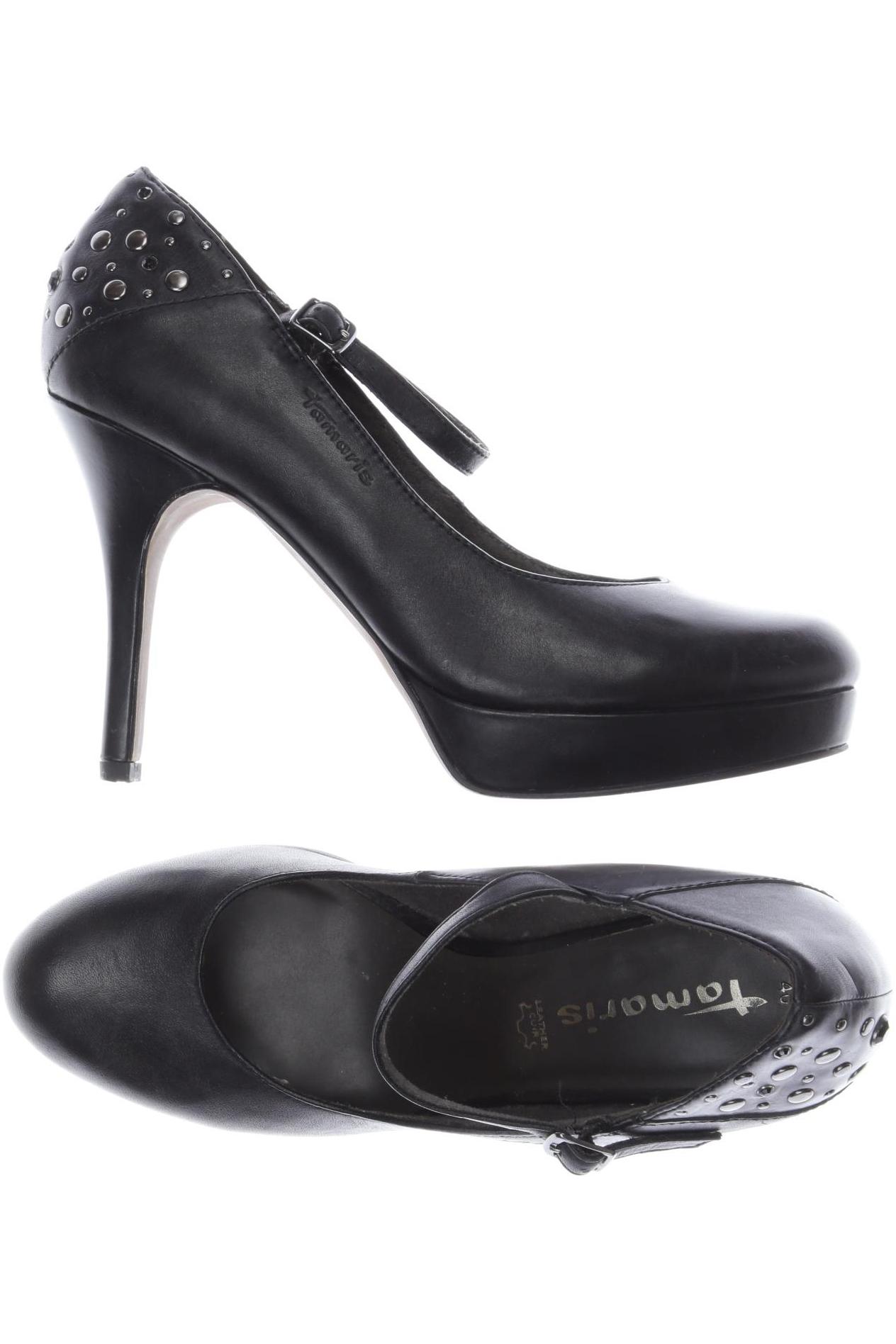 

Tamaris Damen Pumps, schwarz, Gr. 40