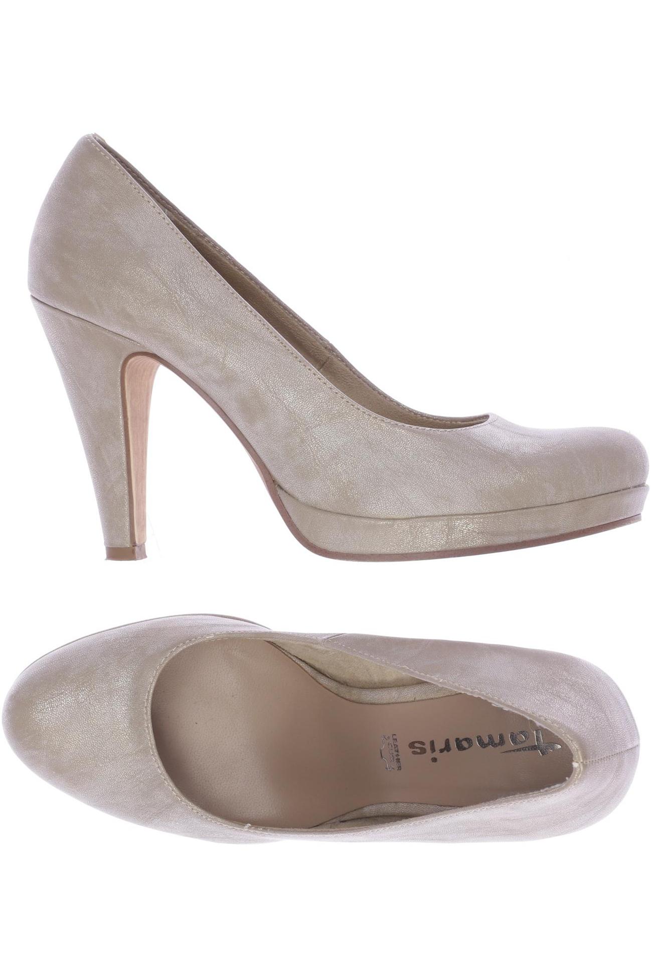 

Tamaris Damen Pumps, beige, Gr. 40