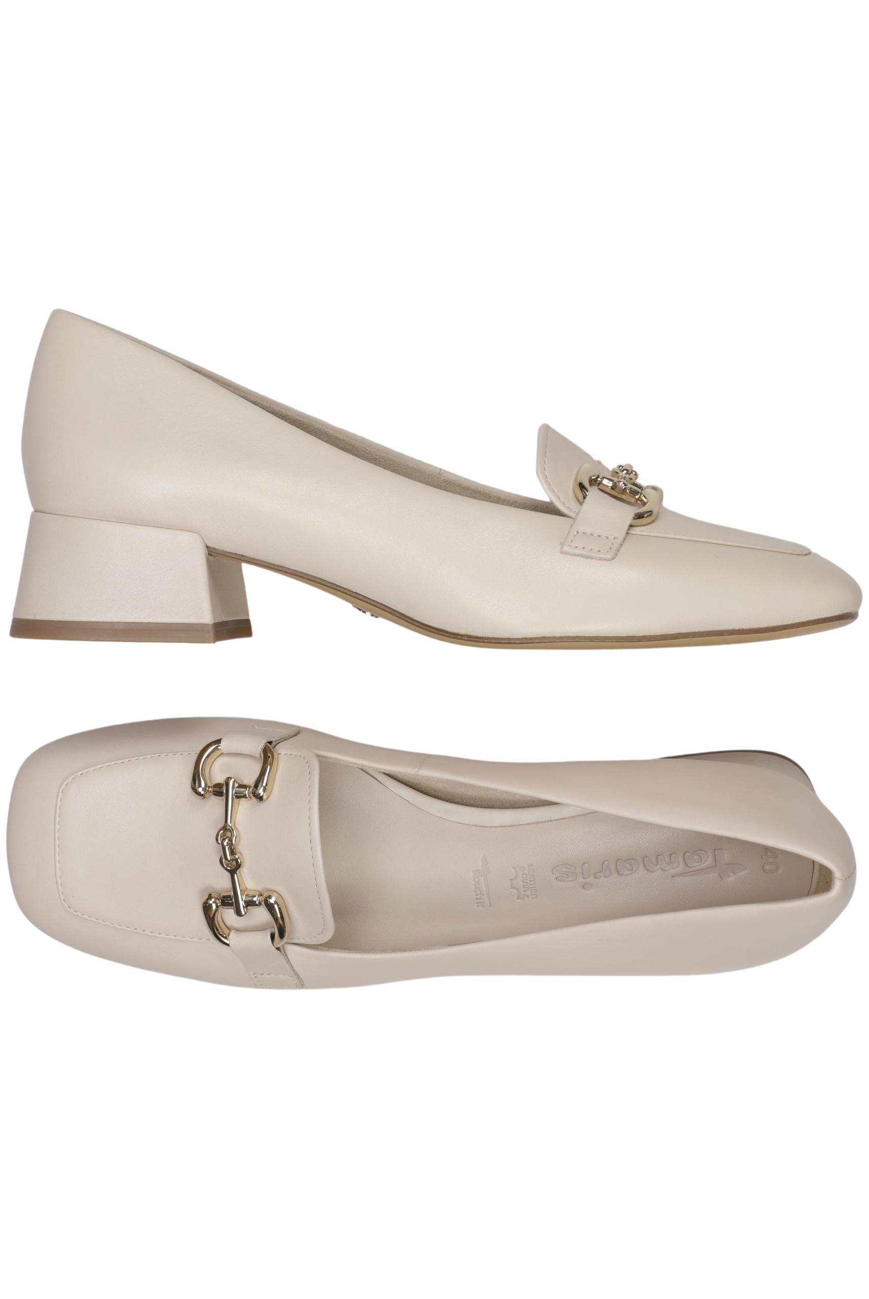 

Tamaris Damen Pumps, cremeweiß, Gr. 40